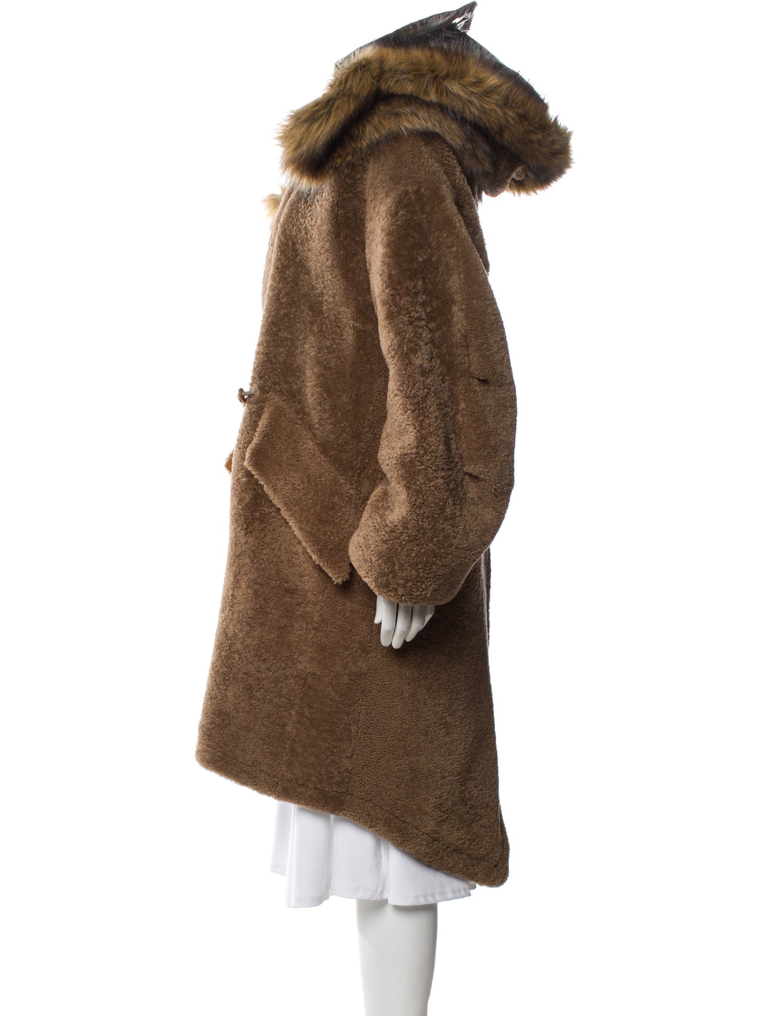 Burberry Shearling Fur Coat
