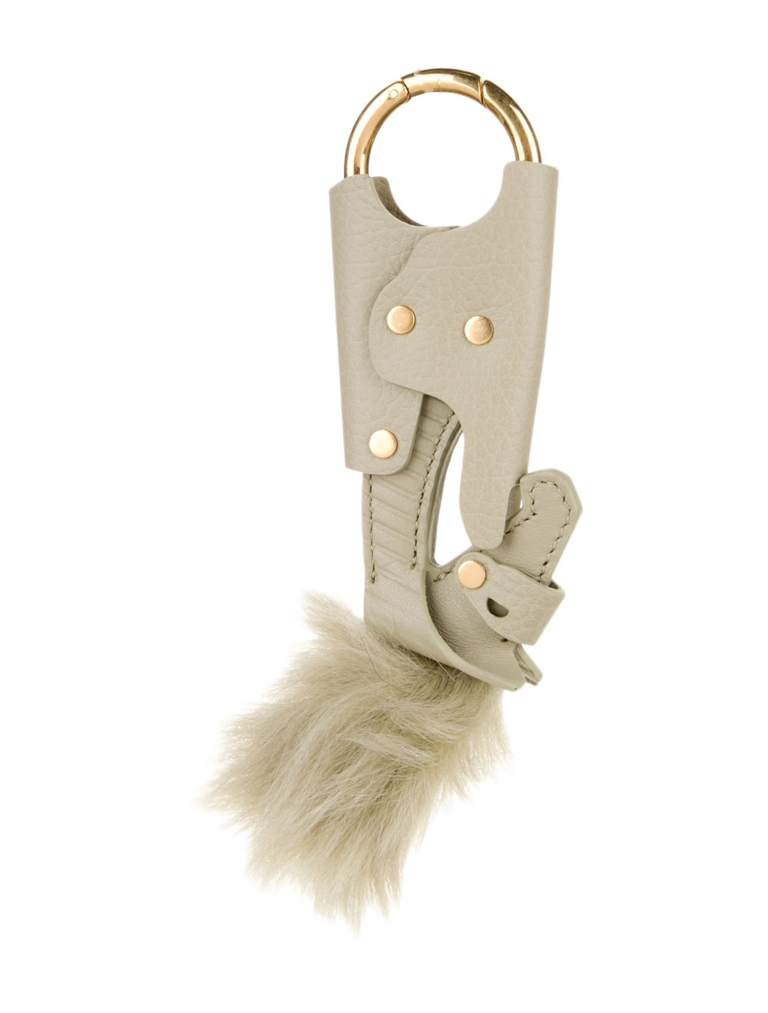 Burberry Leather Keychain