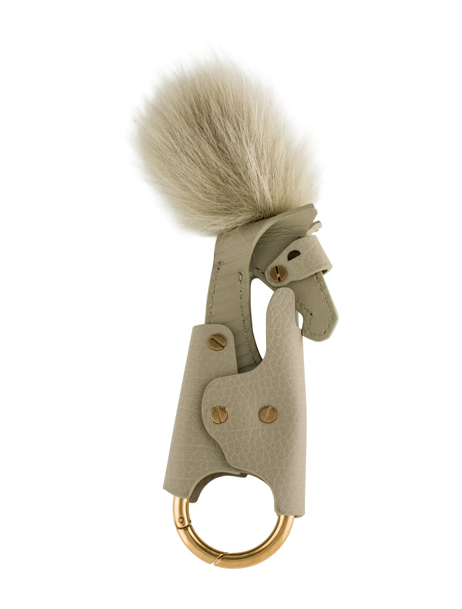 Burberry Leather Keychain