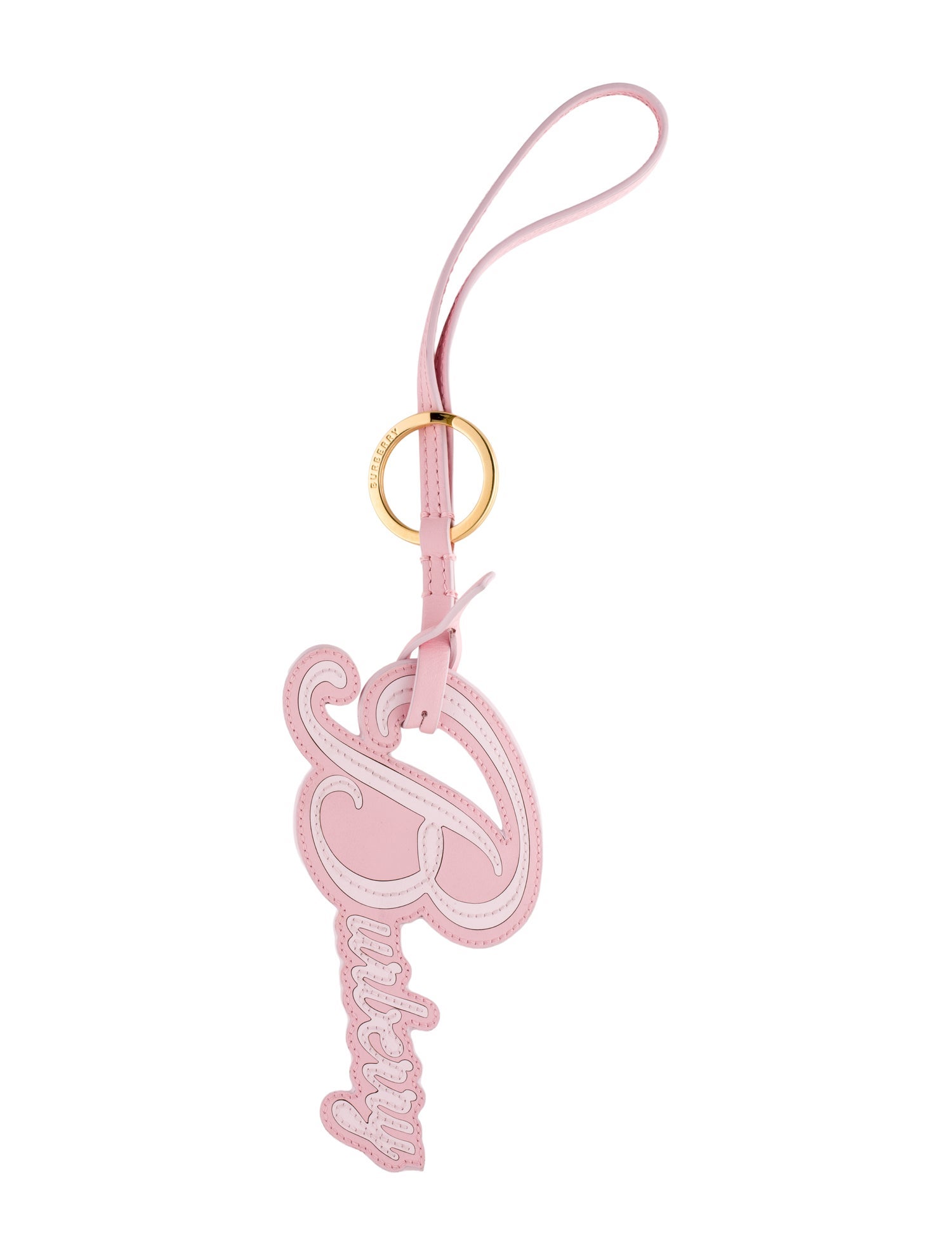 Burberry Leather Keychain