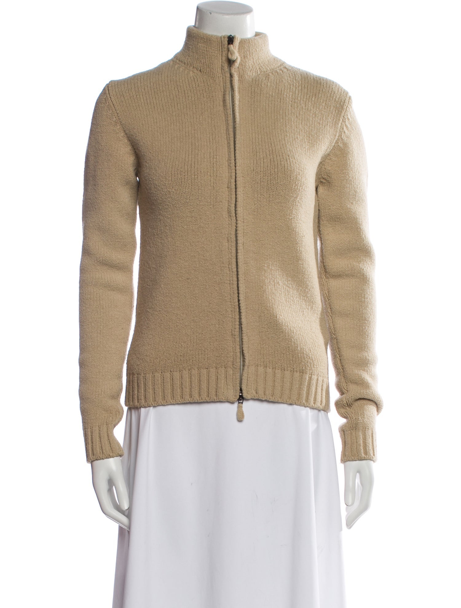 Burberry Cashmere Mock Neck Sweater