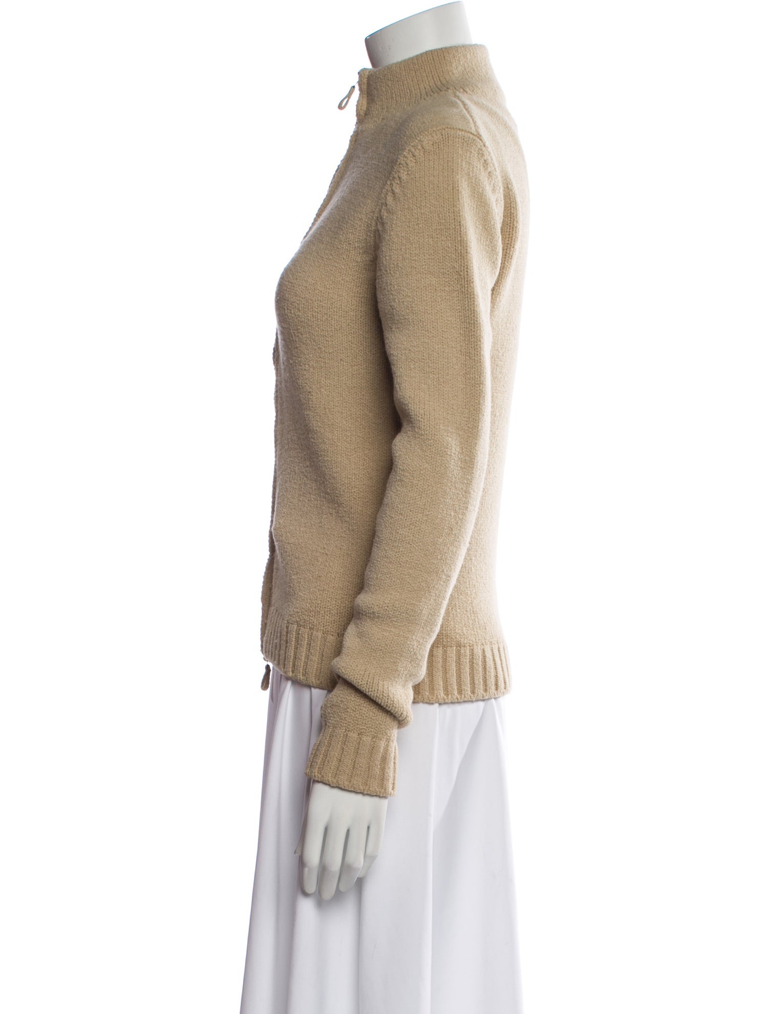 Burberry Cashmere Mock Neck Sweater