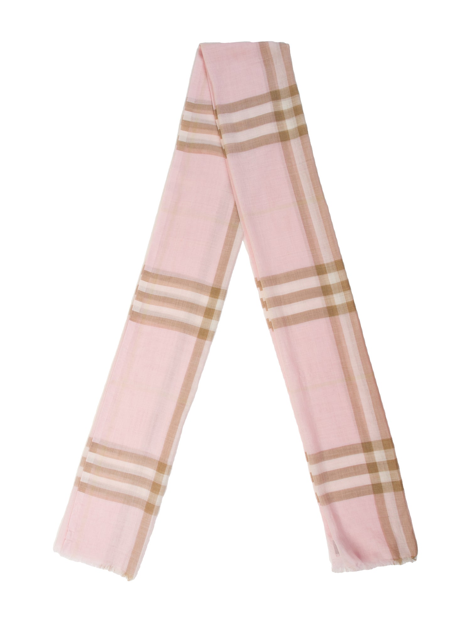 Burberry Cashmere Striped Scarf