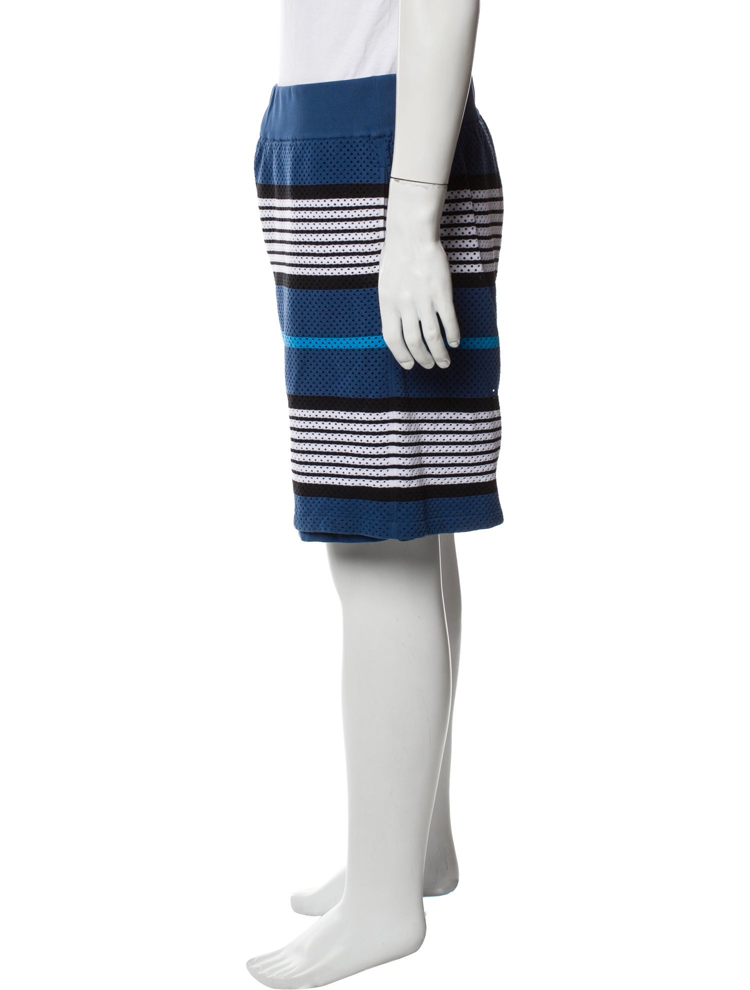 Burberry Striped Jogger Shorts