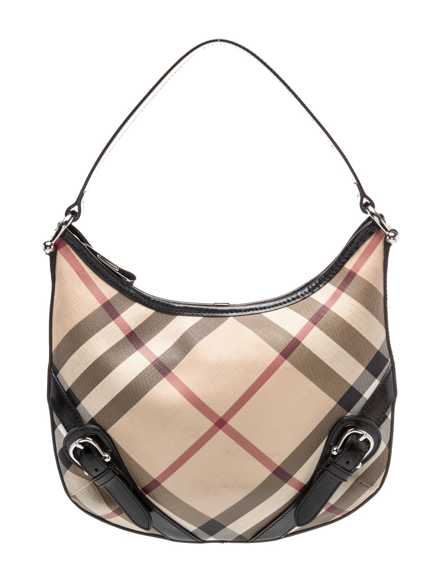Burberry Super Nova Check Shoulder Bag