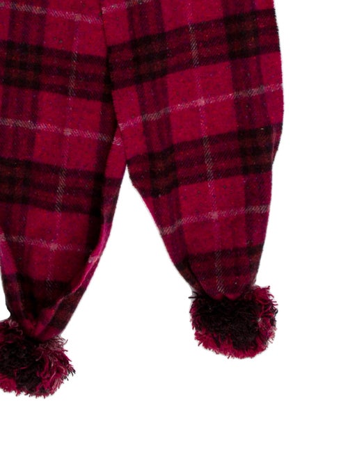 Burberry Lambswool House Check Pattern Scarf