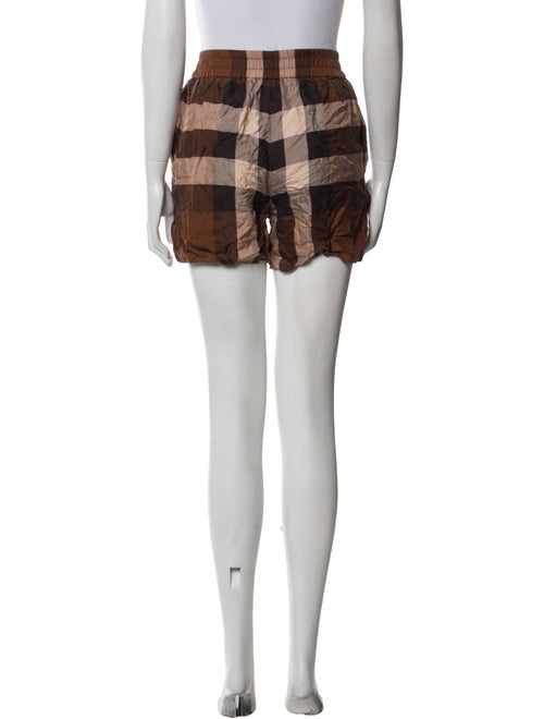 Burberry Silk Mini Shorts