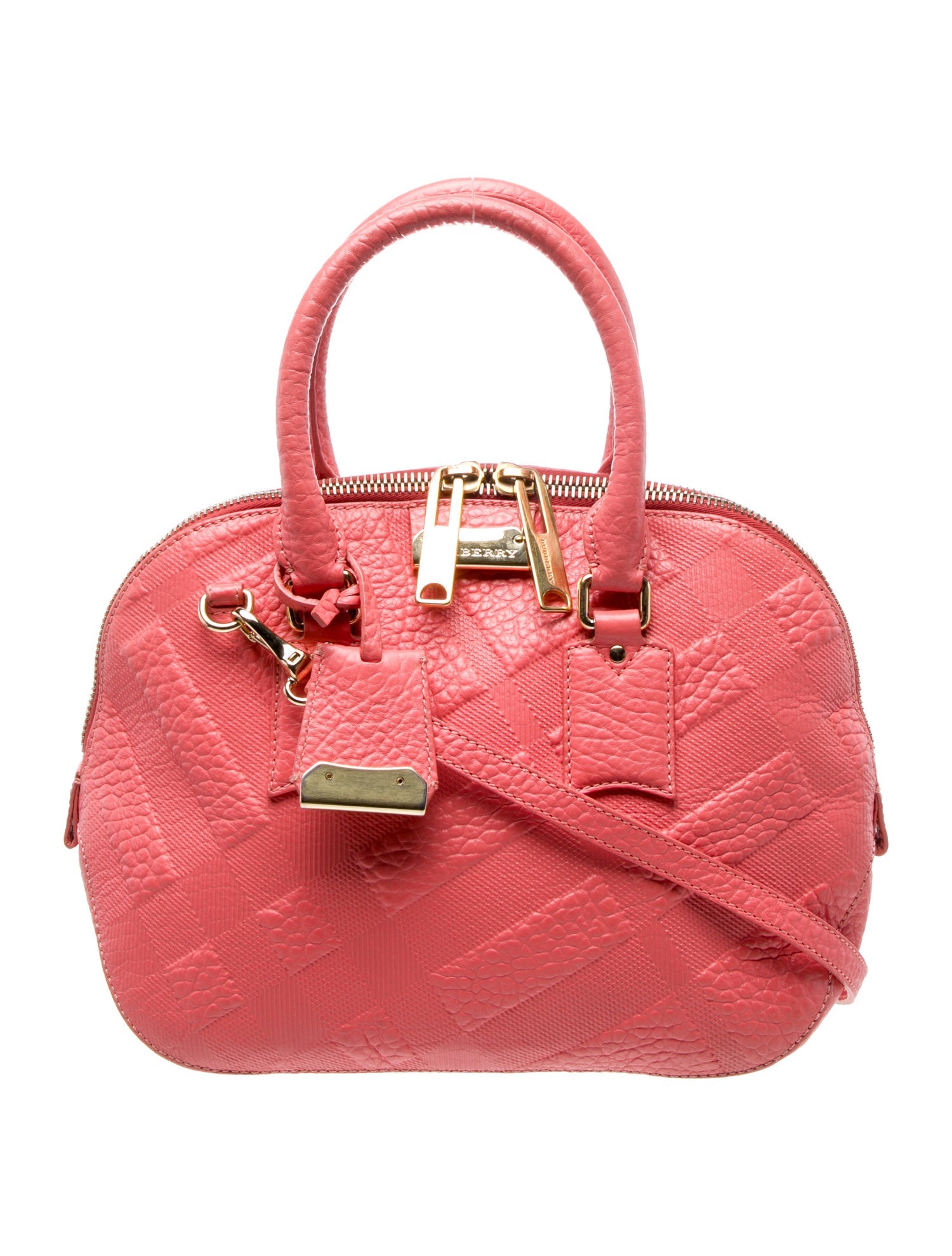 Burberry Nova Check Top Handle Bag