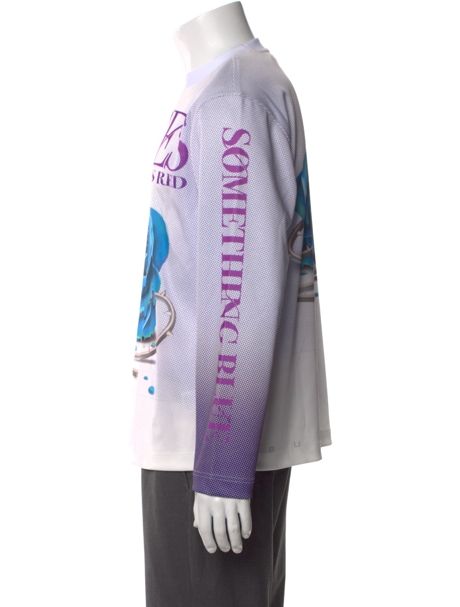 Burberry Graphic Print Crew Neck Sweatshirt