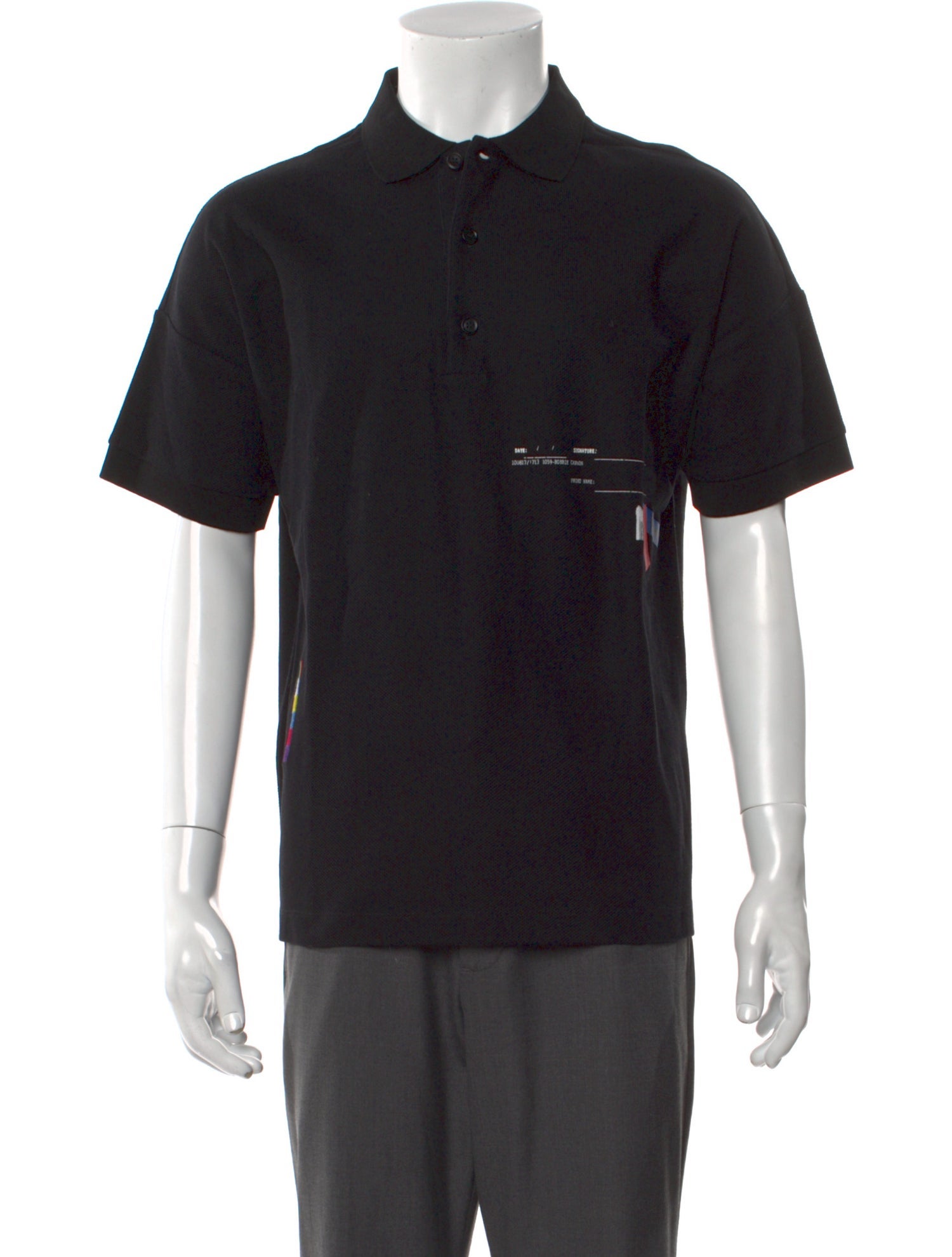 Burberry Collar Short Sleeve Polo Shirt w/ Tags
