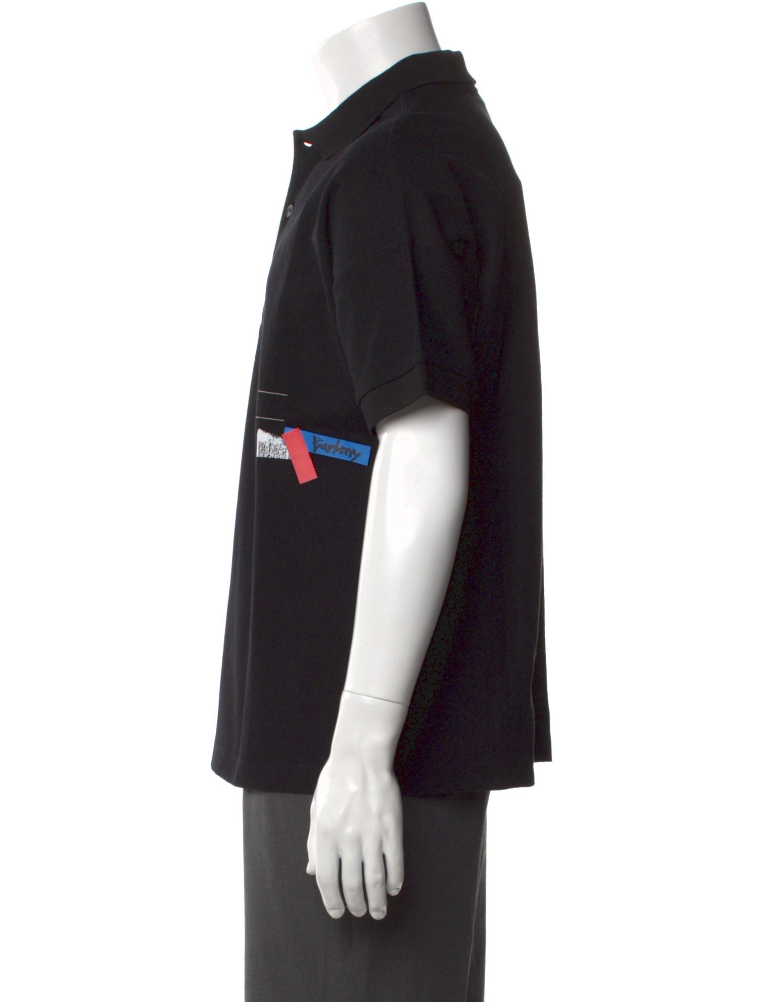 Burberry Collar Short Sleeve Polo Shirt w/ Tags