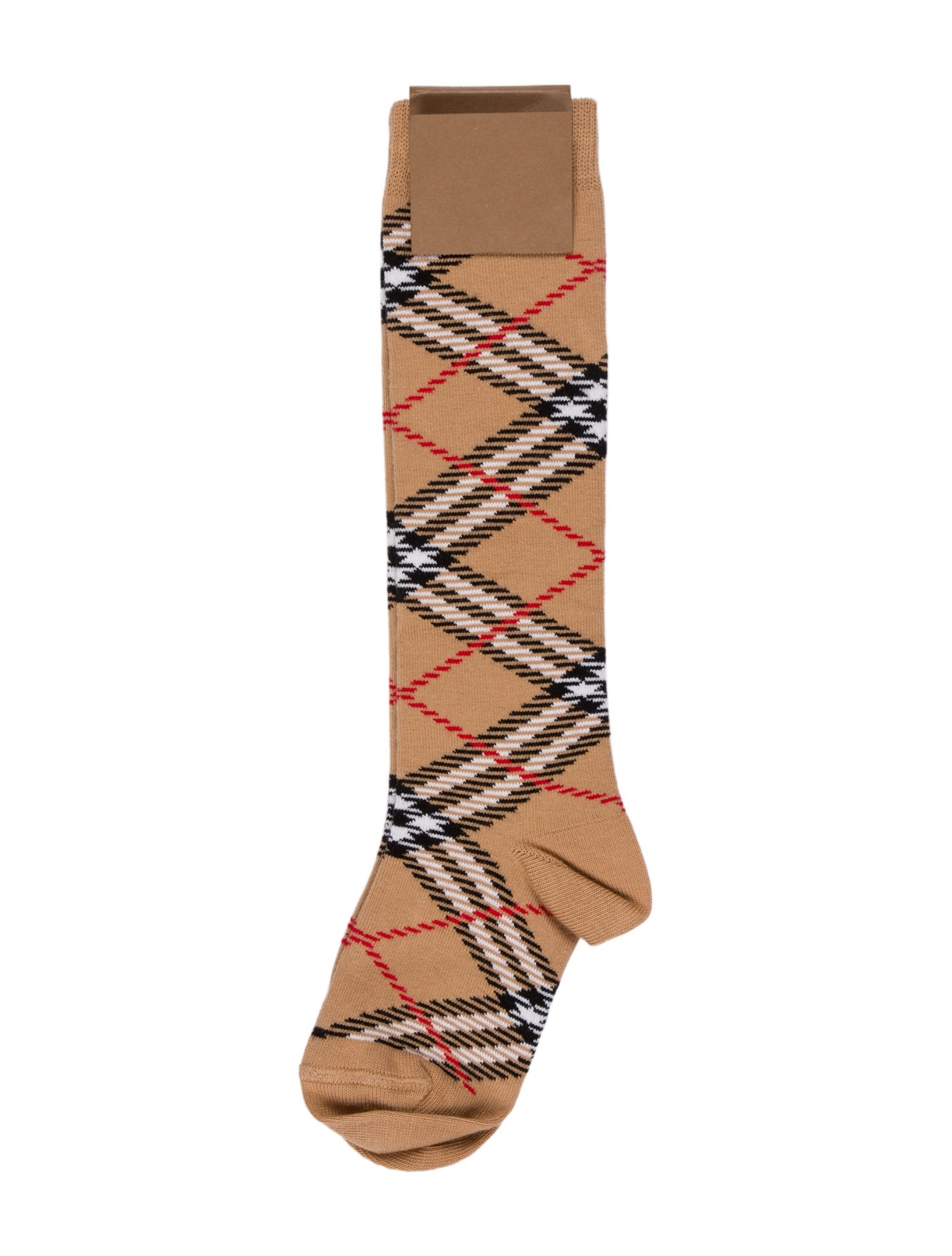 Burberry Kids' Checkprint Socks w/ Tags