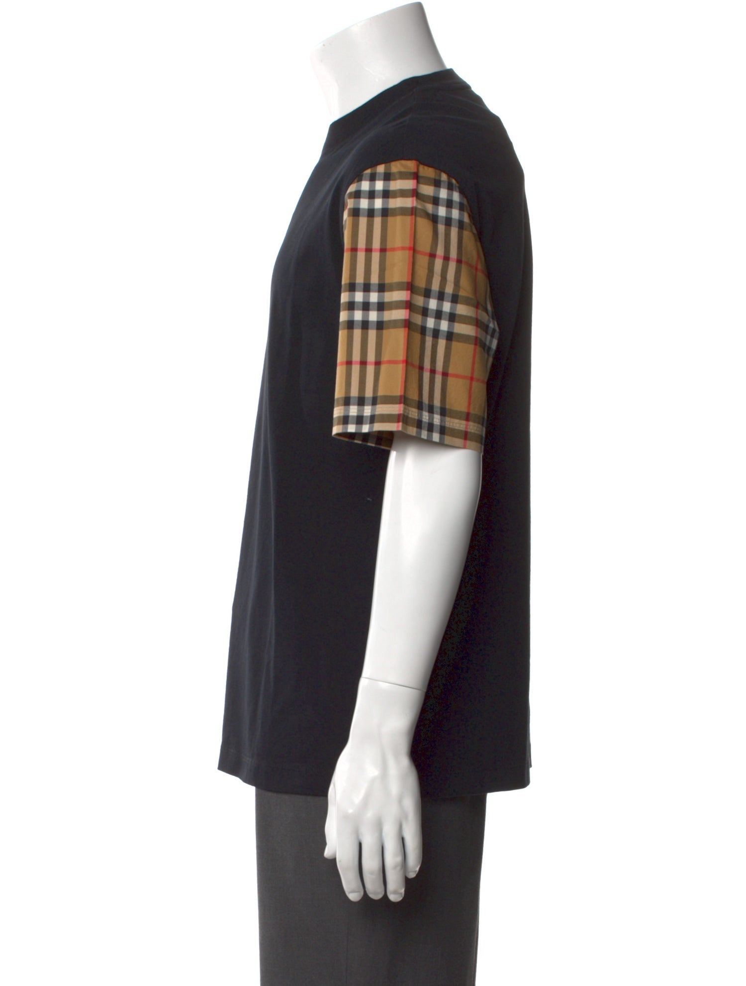 Burberry Plaid Print Short Sleeve Shirt w/ Tags