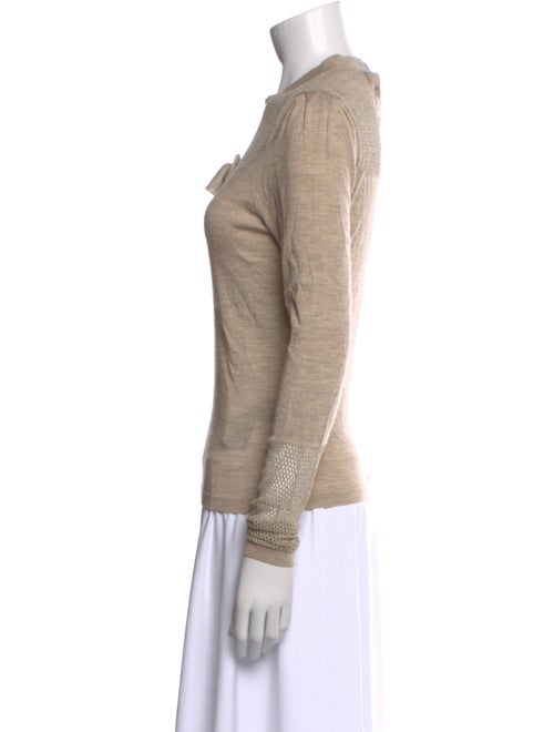 Burberry Prorsum Cashmere Mock Neck Sweatshirt