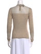 Burberry Prorsum Cashmere Mock Neck Sweatshirt