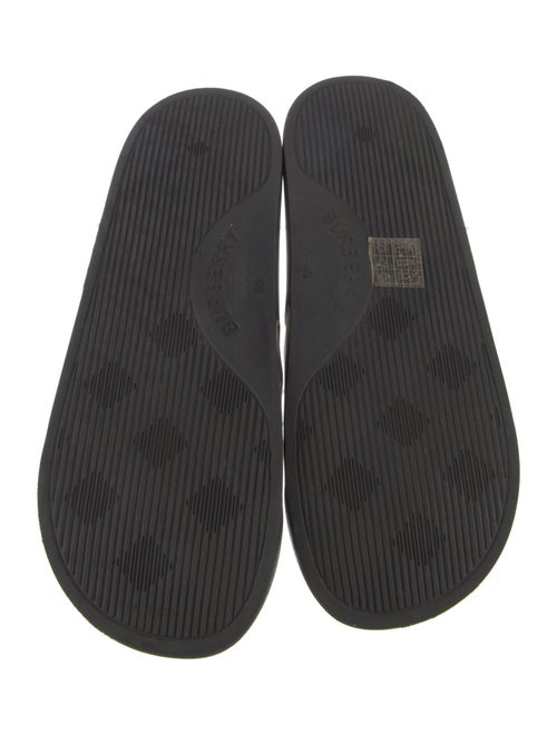 Burberry Nova Check Pattern Rubber Slides