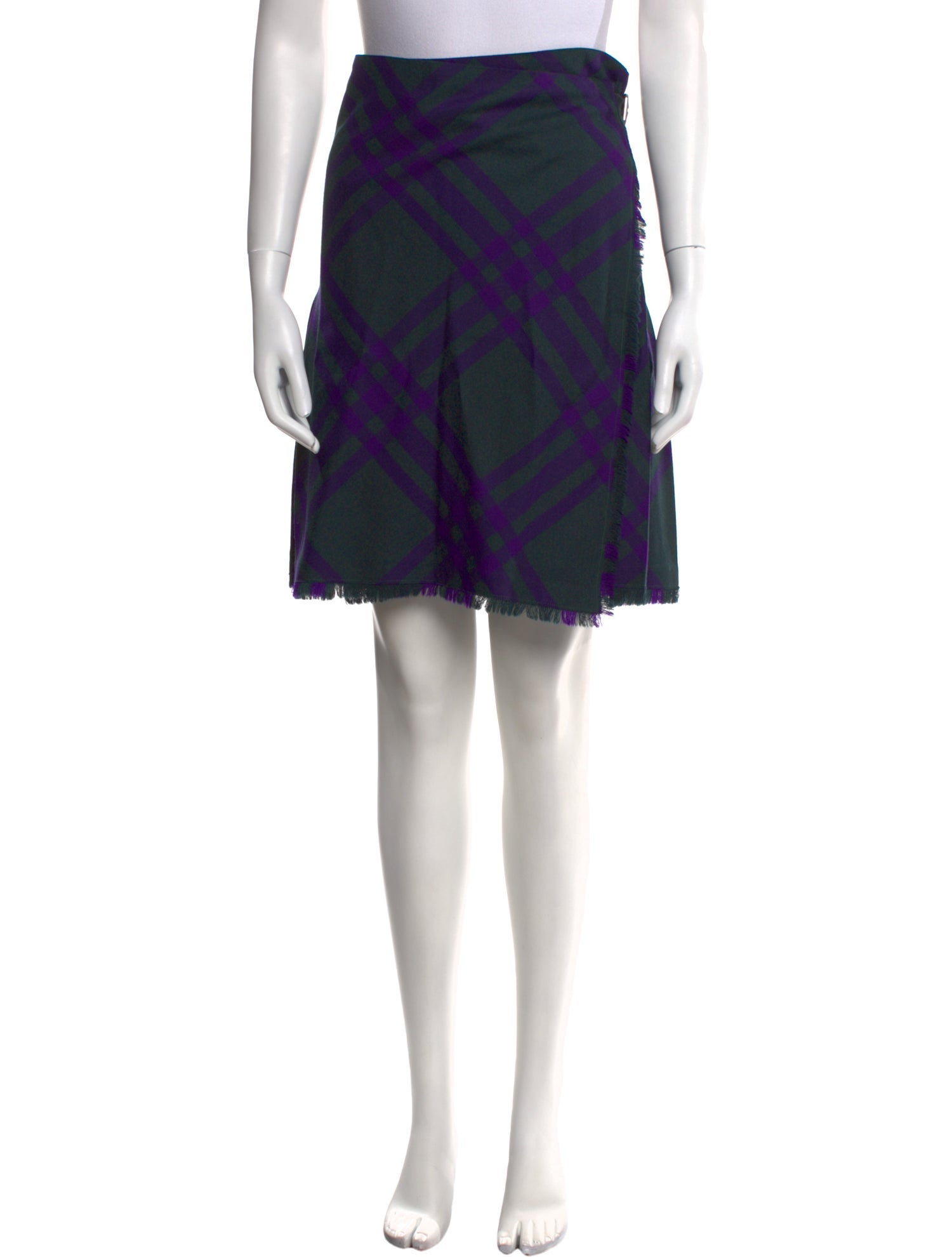 Burberry Wool Knee-Length Skirt w/ Tags