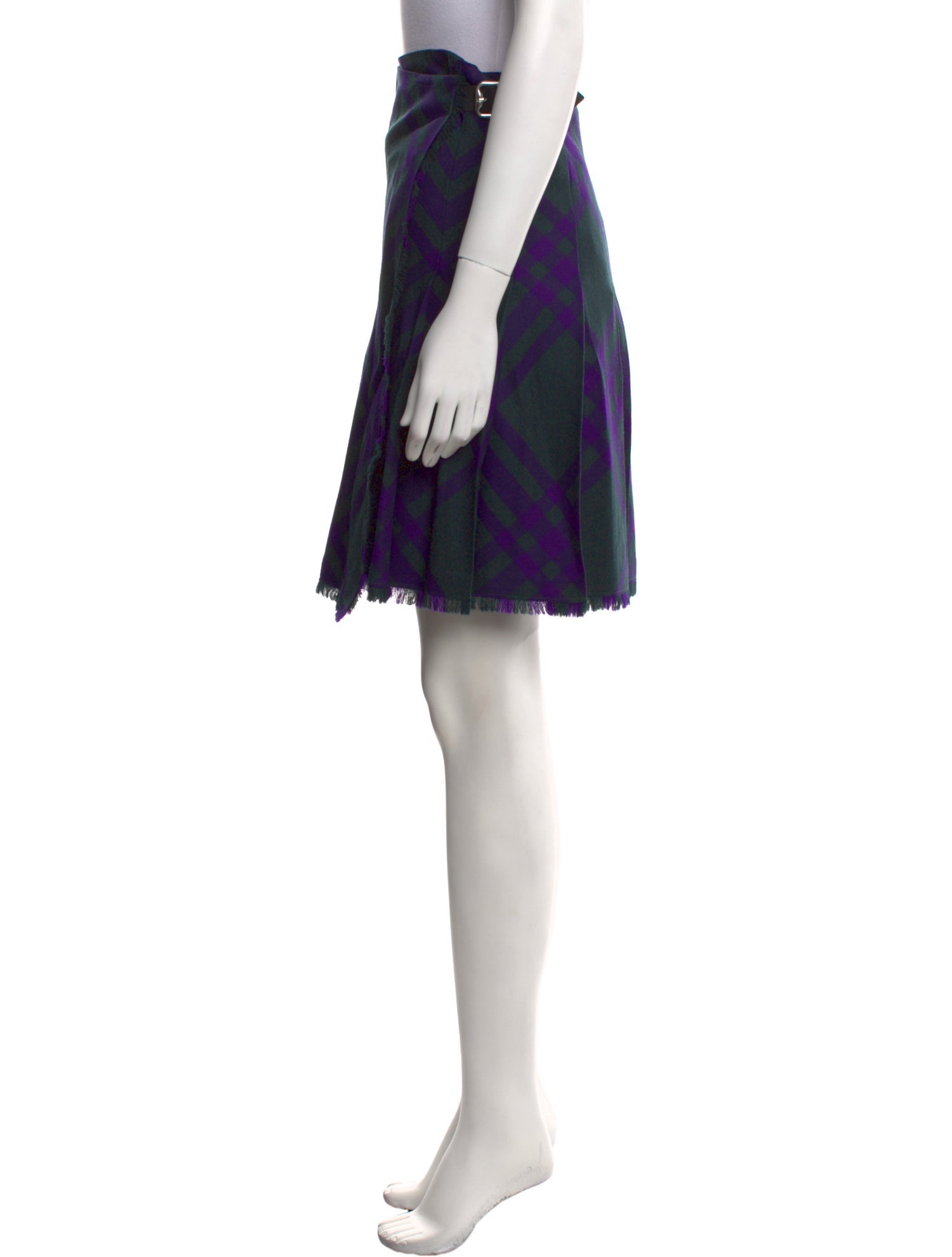 Burberry Wool Knee-Length Skirt w/ Tags