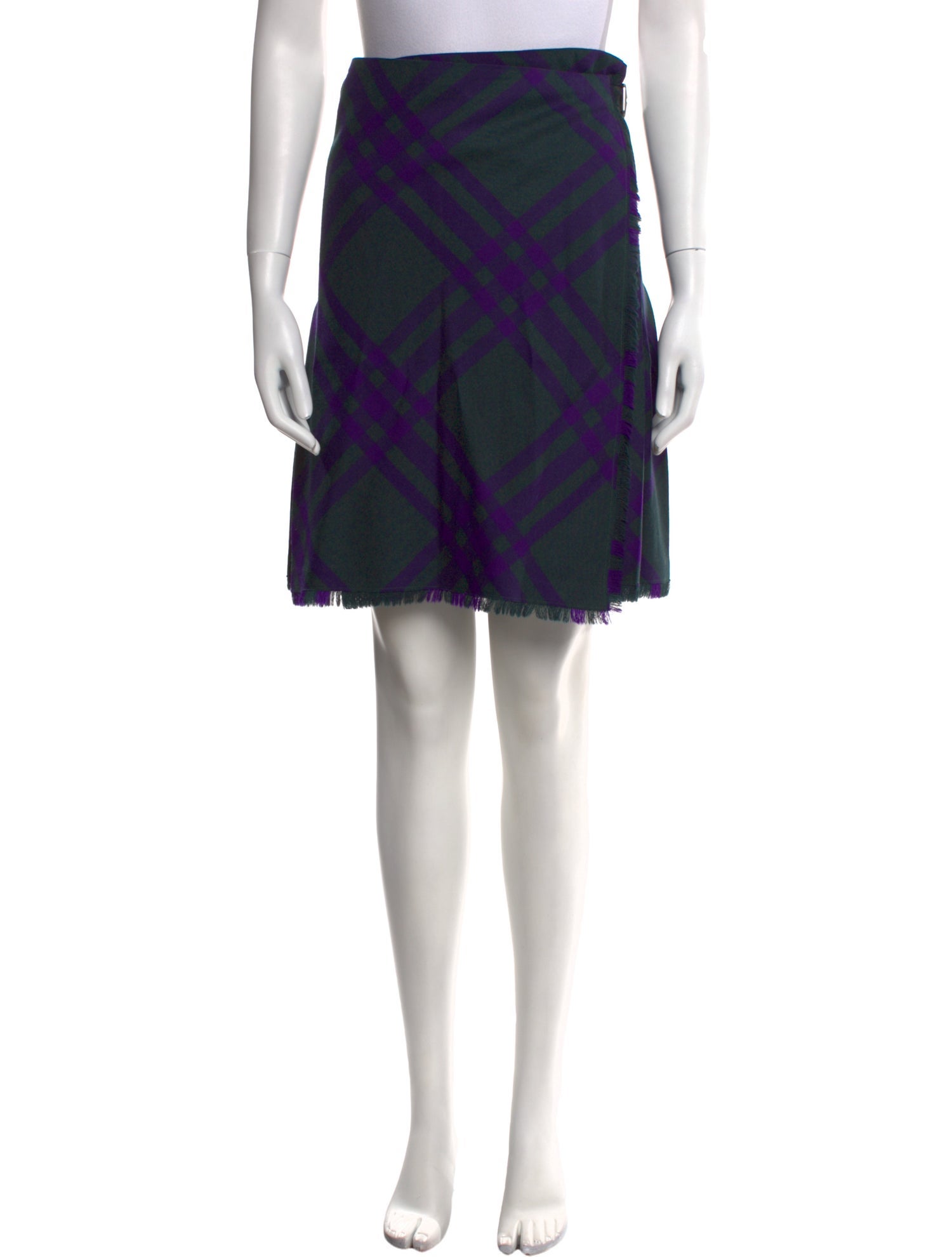 Burberry Wool Knee-Length Skirt w/ Tags