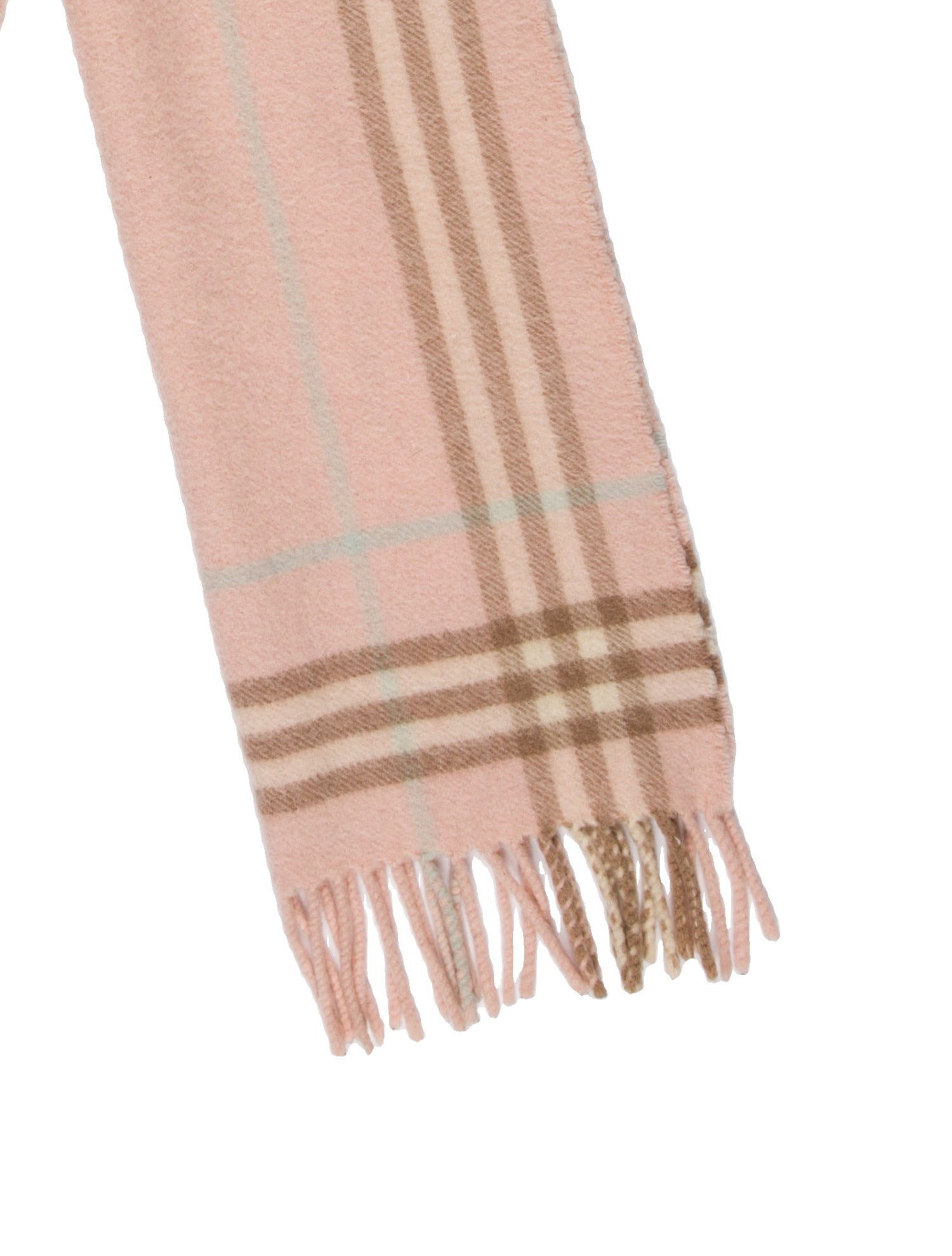 Burberry Cashmere Striped Scarf