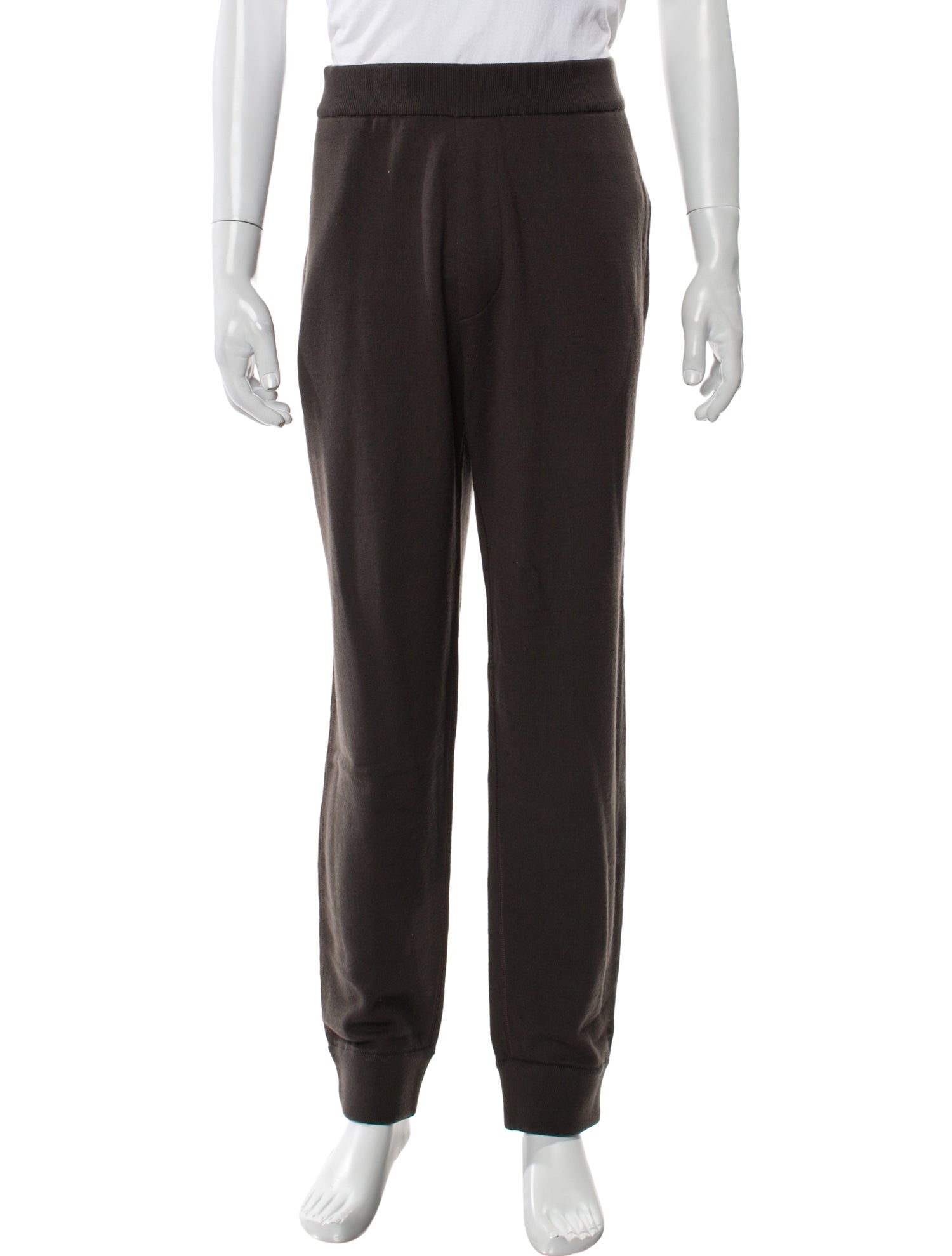 Burberry Wool Embroidered Accent Sweatpants w/ Tags