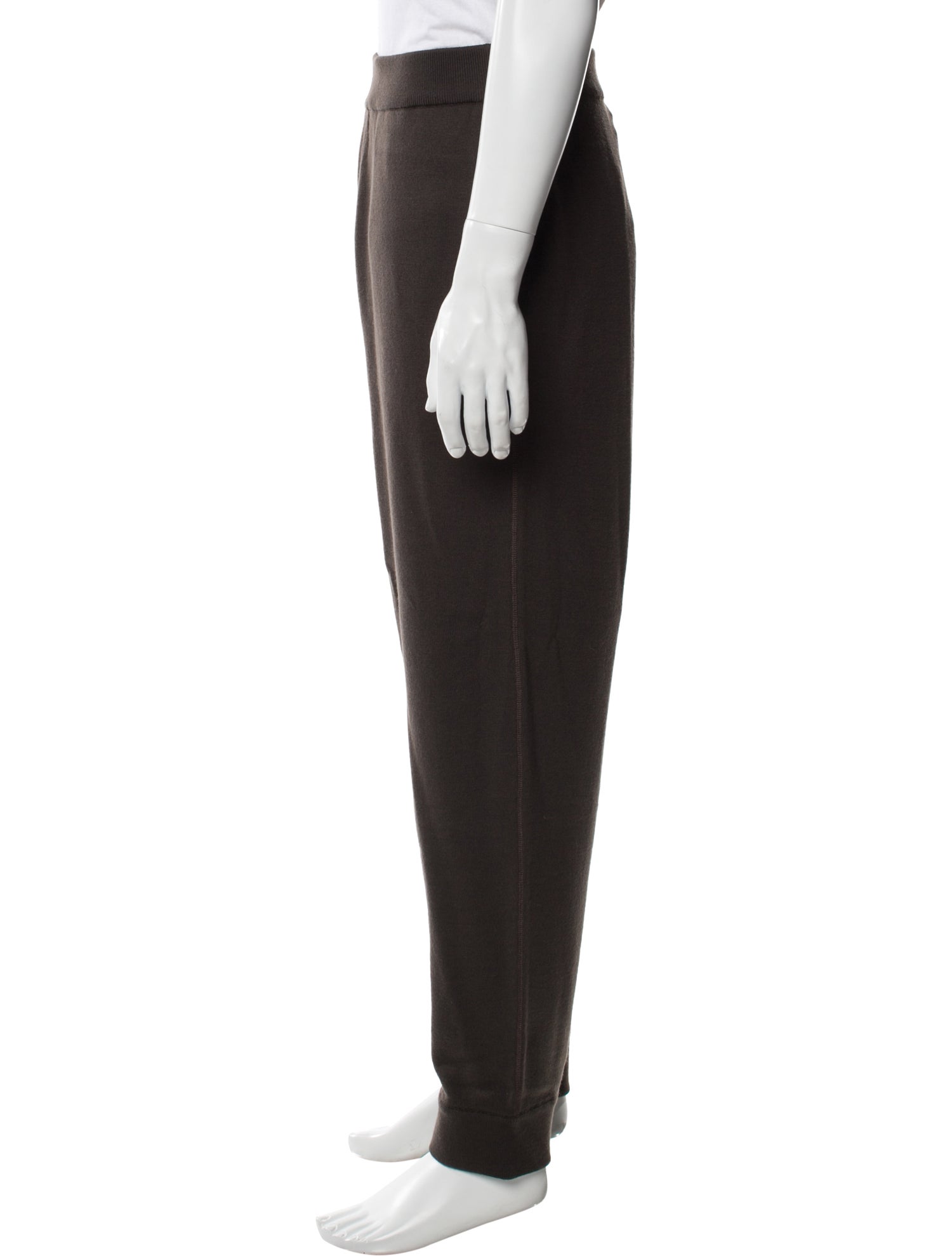 Burberry Wool Embroidered Accent Sweatpants w/ Tags