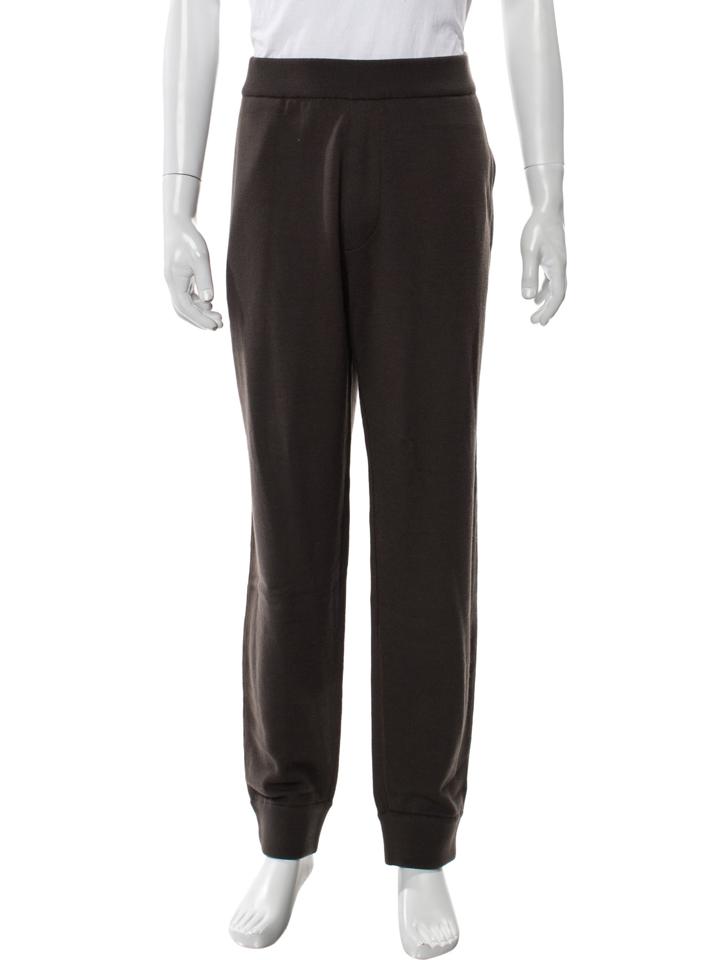 Burberry Wool Embroidered Accent Sweatpants w/ Tags