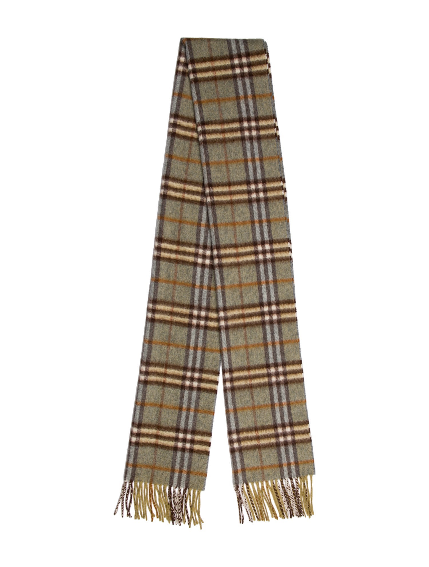 Burberry Cashmere Striped Scarf