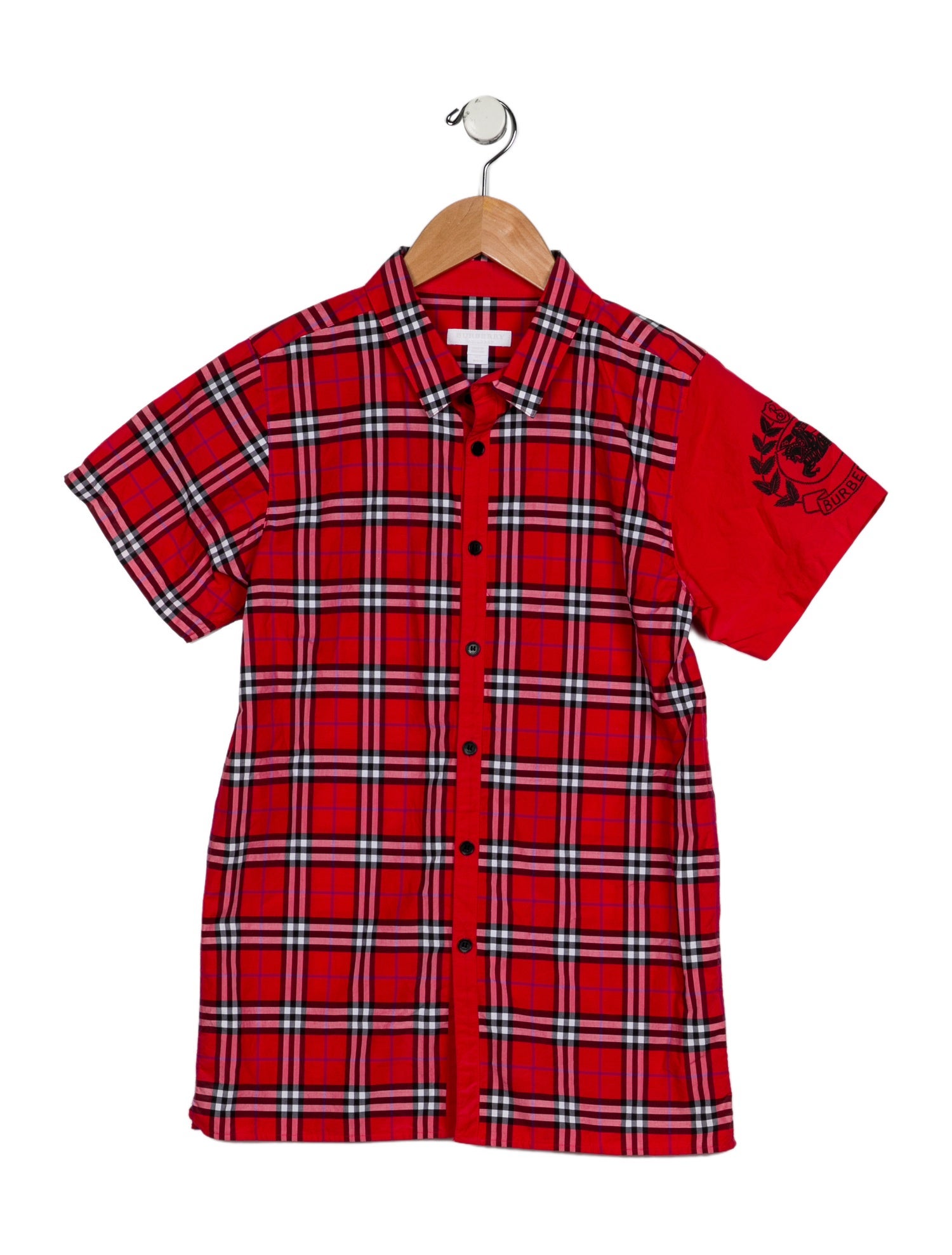 Burberry Boys' Short Sleeve Shirt