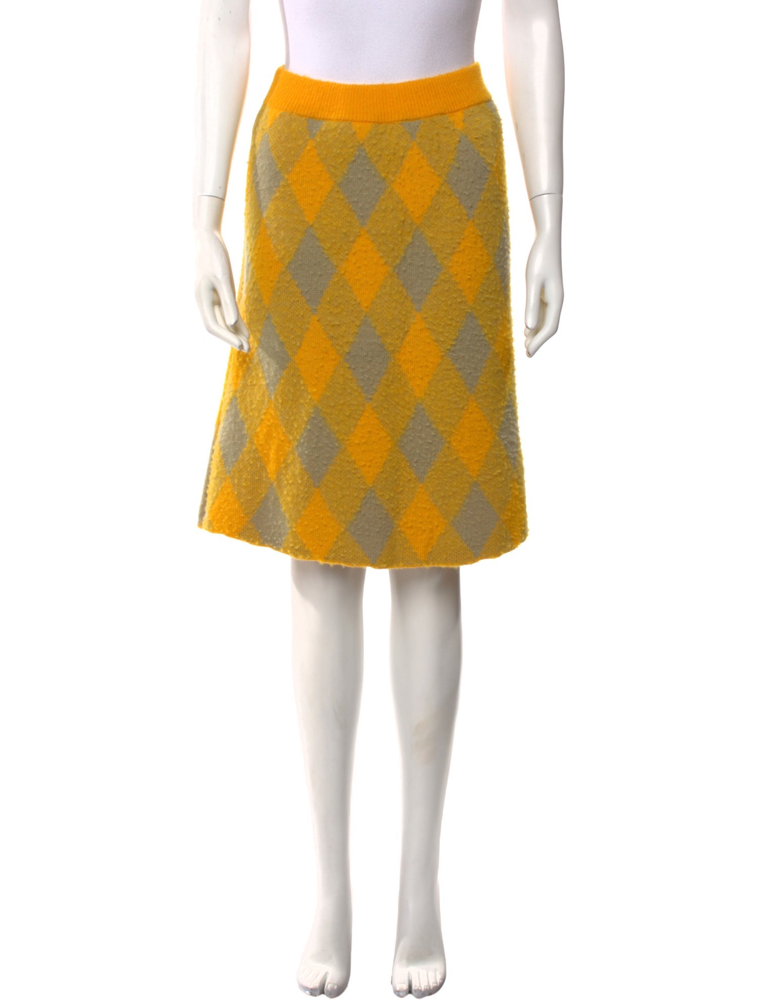 Burberry Wool Knee-Length Skirt w/ Tags