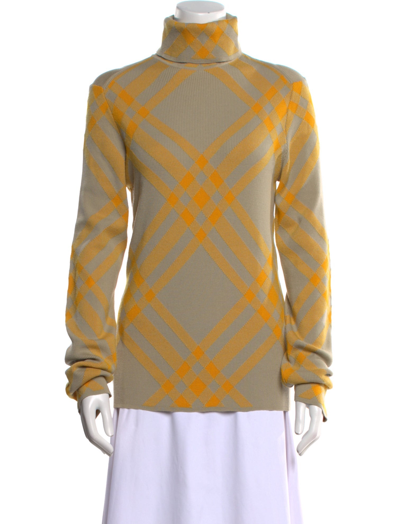 Burberry Wool Printed Sweater w/ Tags