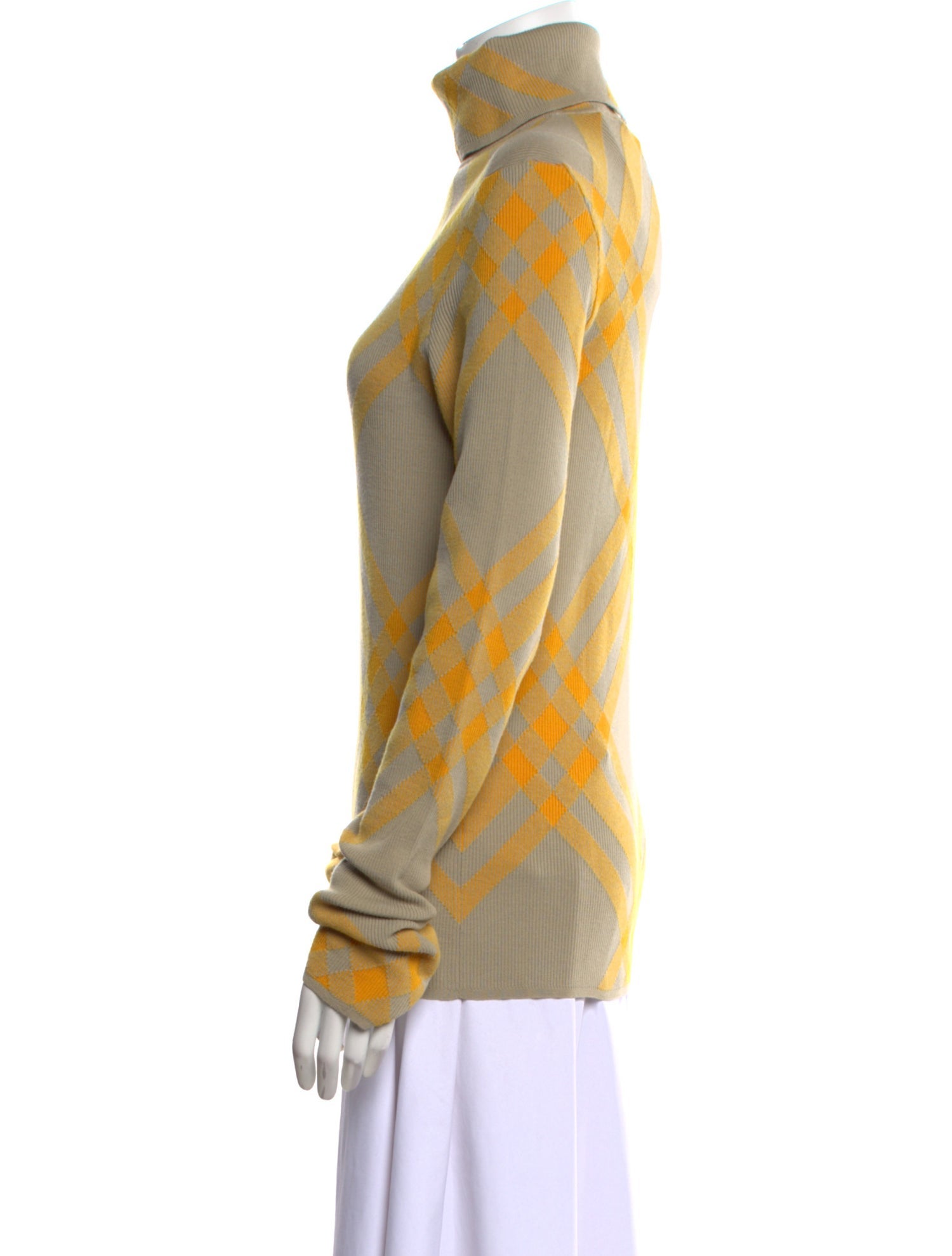 Burberry Wool Printed Sweater w/ Tags