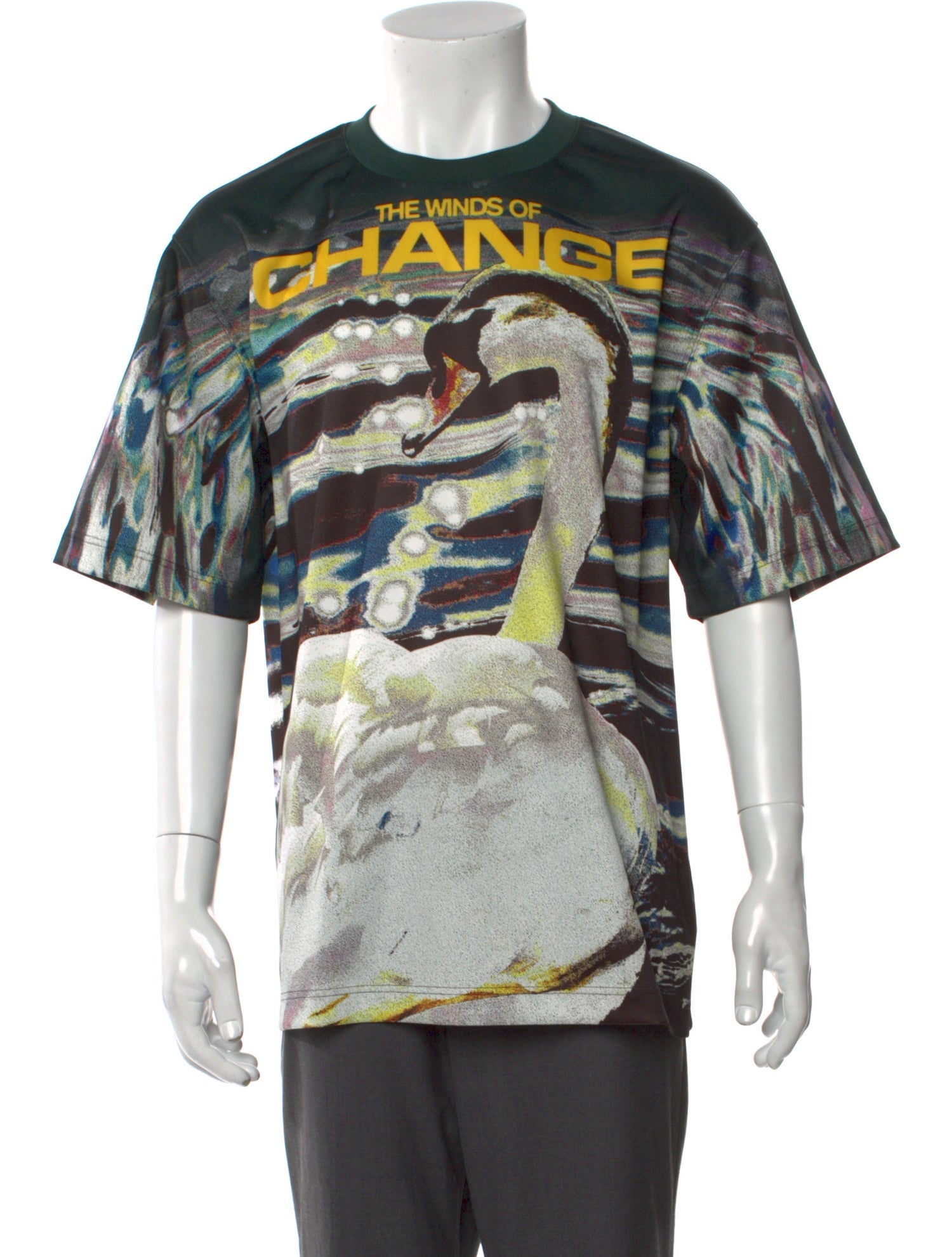 Burberry Printed Crew Neck T-Shirt w/ Tags