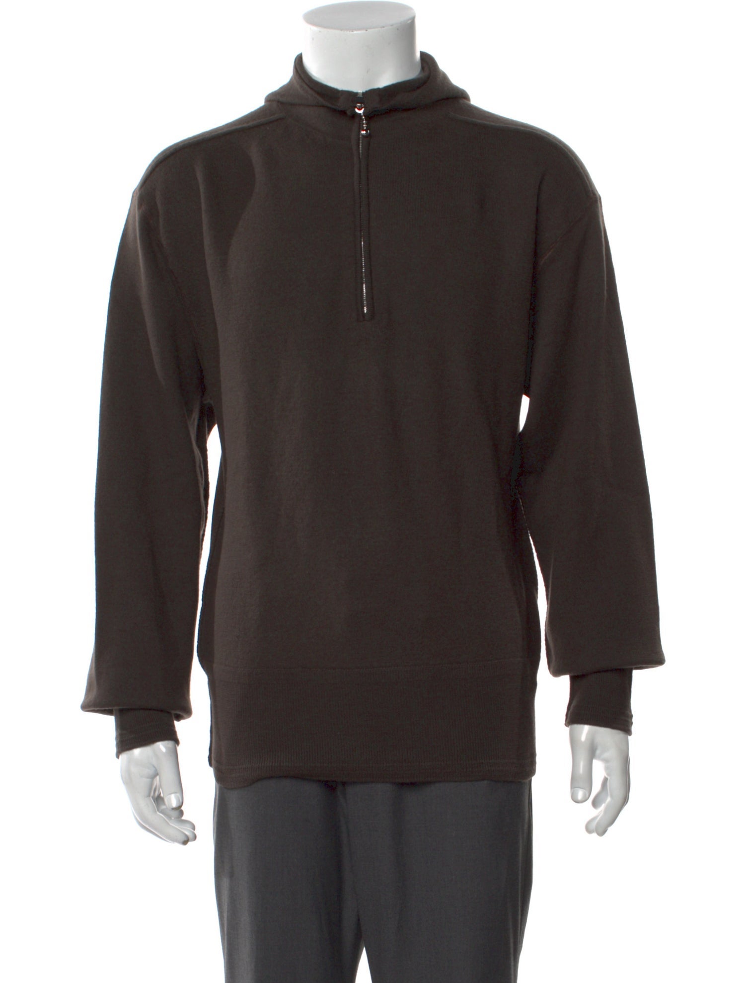 Burberry Wool Mock Neck Polo Sweater w/ Tags