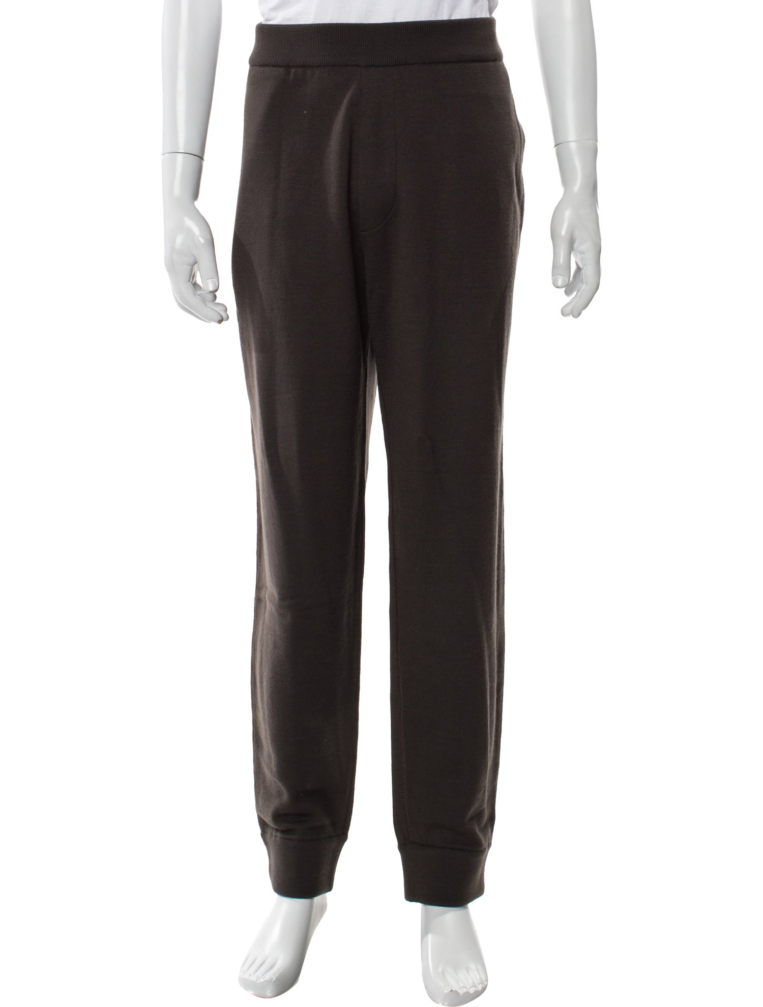 Burberry Wool Embroidered Accent Sweatpants w/ Tags