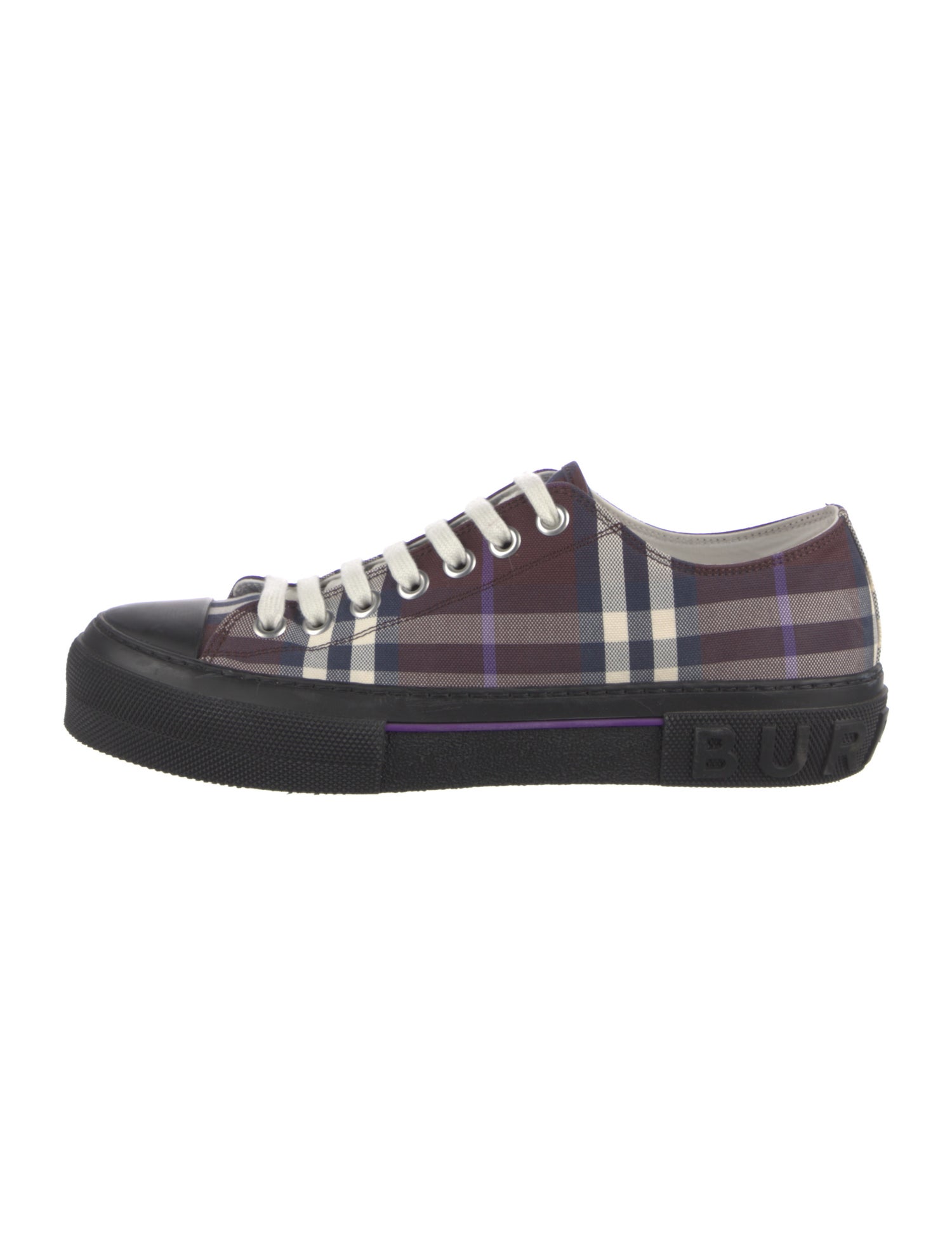 Burberry Canvas Printed Sneakers