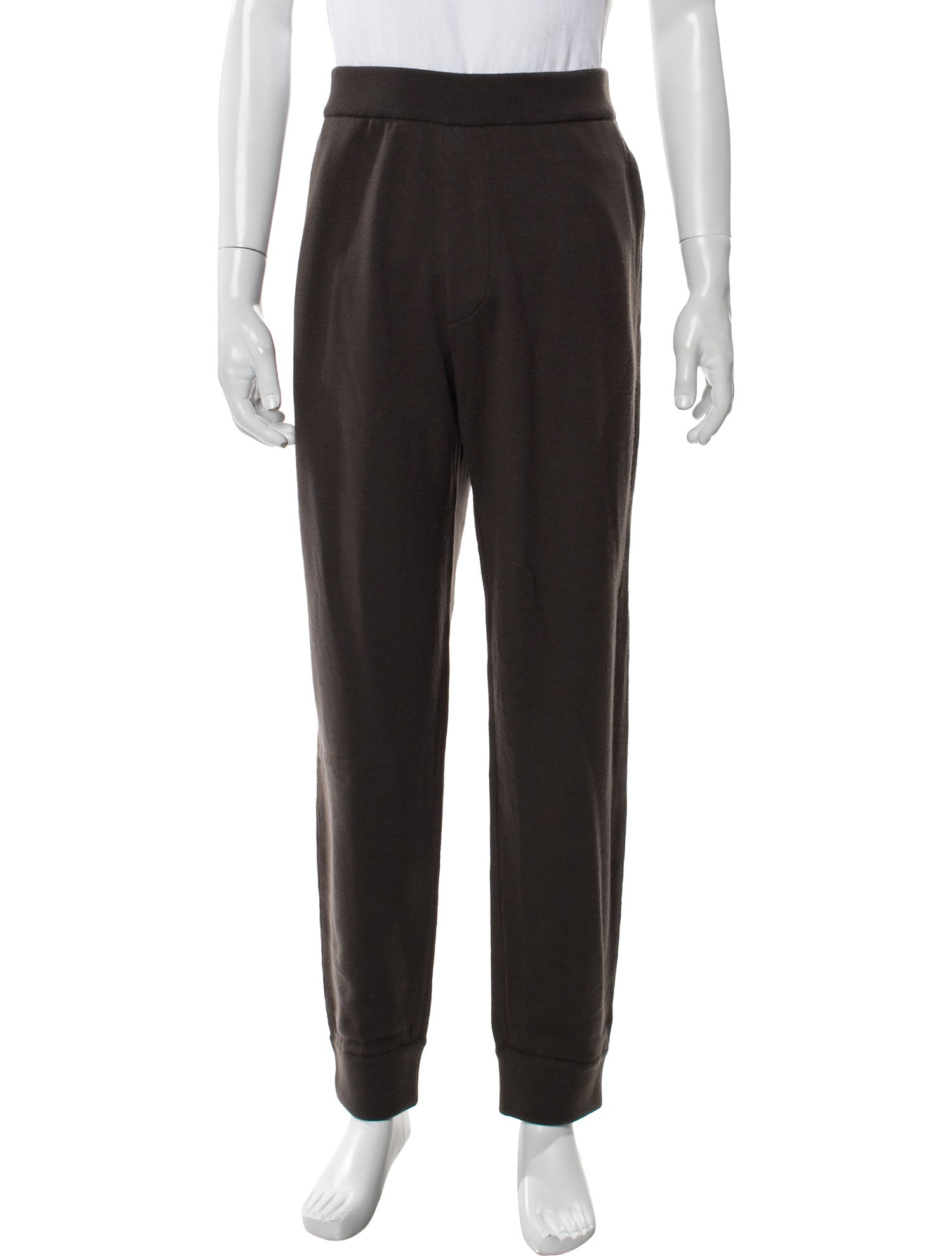 Burberry Wool Embroidered Accent Sweatpants w/ Tags