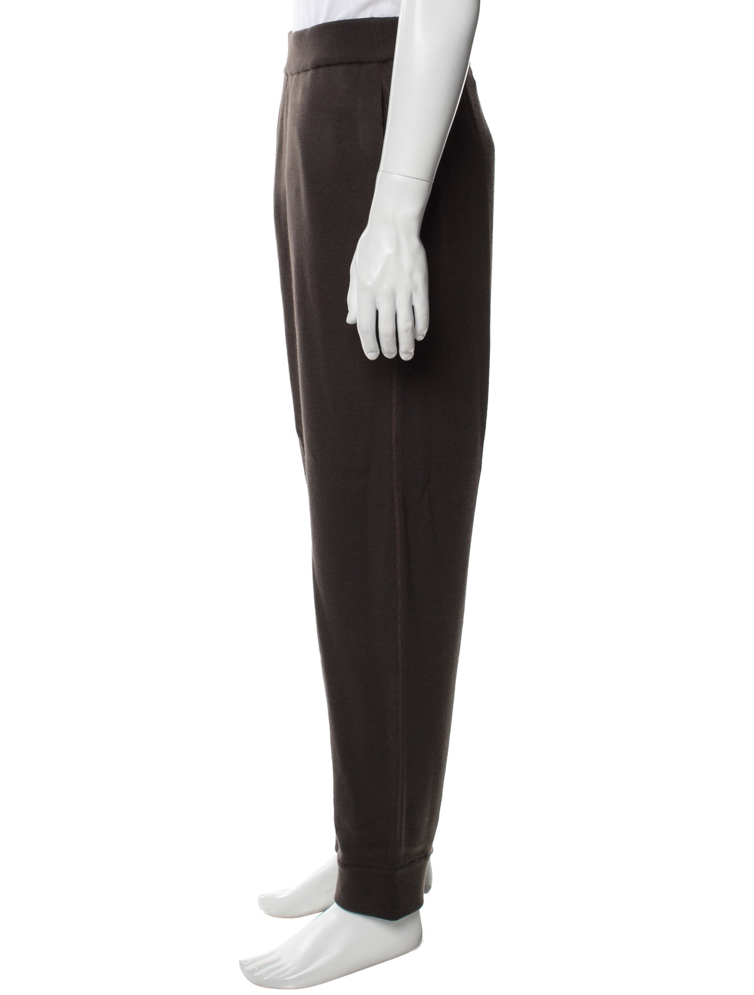 Burberry Wool Embroidered Accent Sweatpants w/ Tags