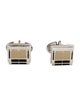 Burberry Enamel Check Squared Cufflinks