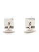 Burberry Enamel Check Squared Cufflinks