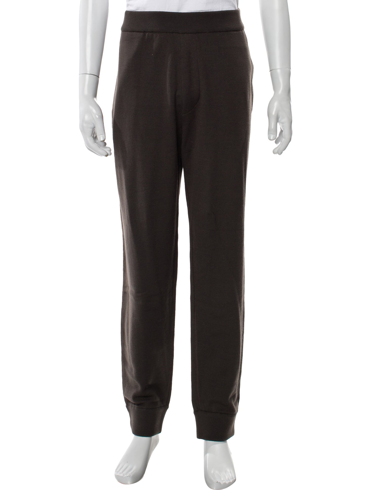 Burberry Wool Embroidered Accent Sweatpants w/ Tags