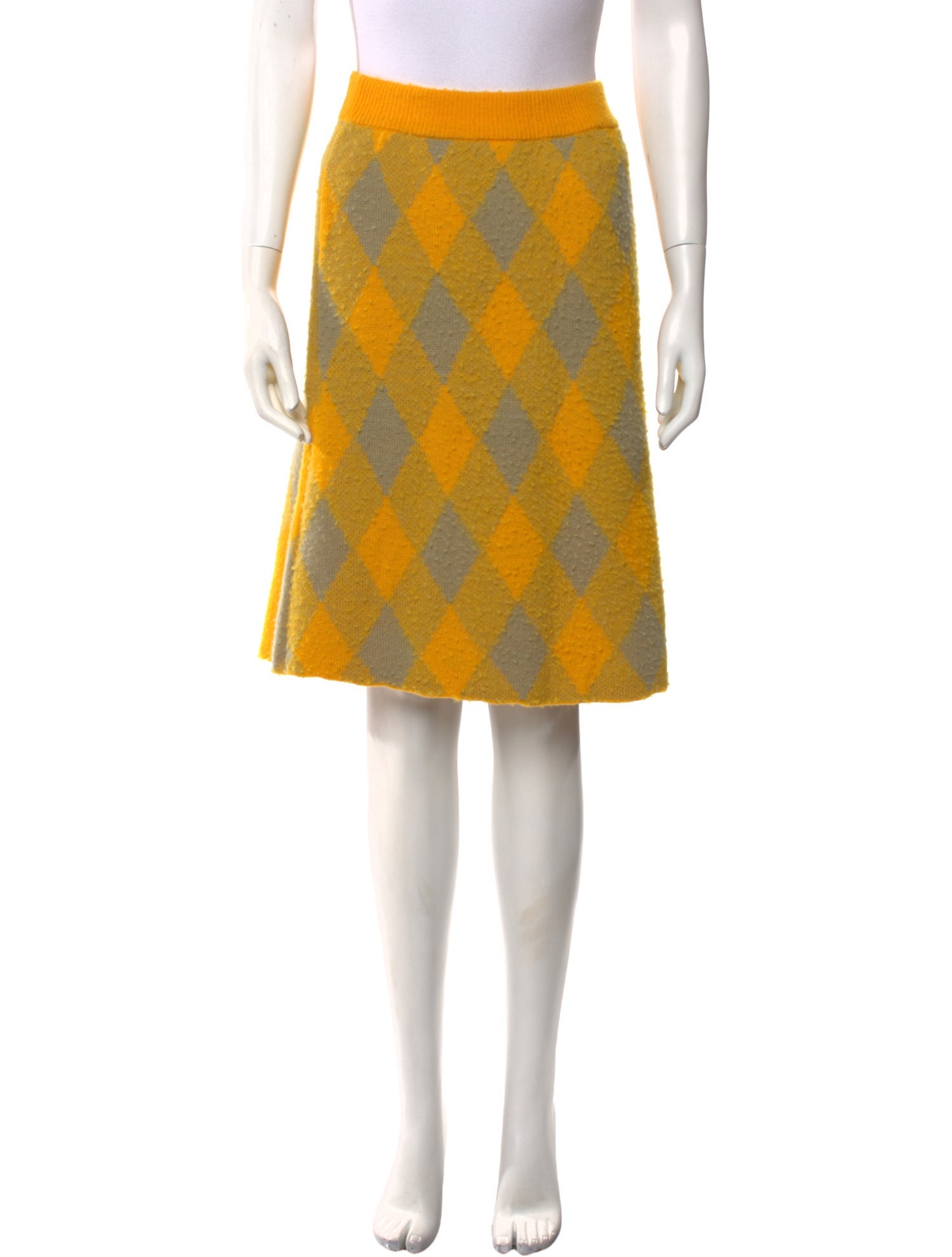 Burberry Wool Knee-Length Skirt w/ Tags