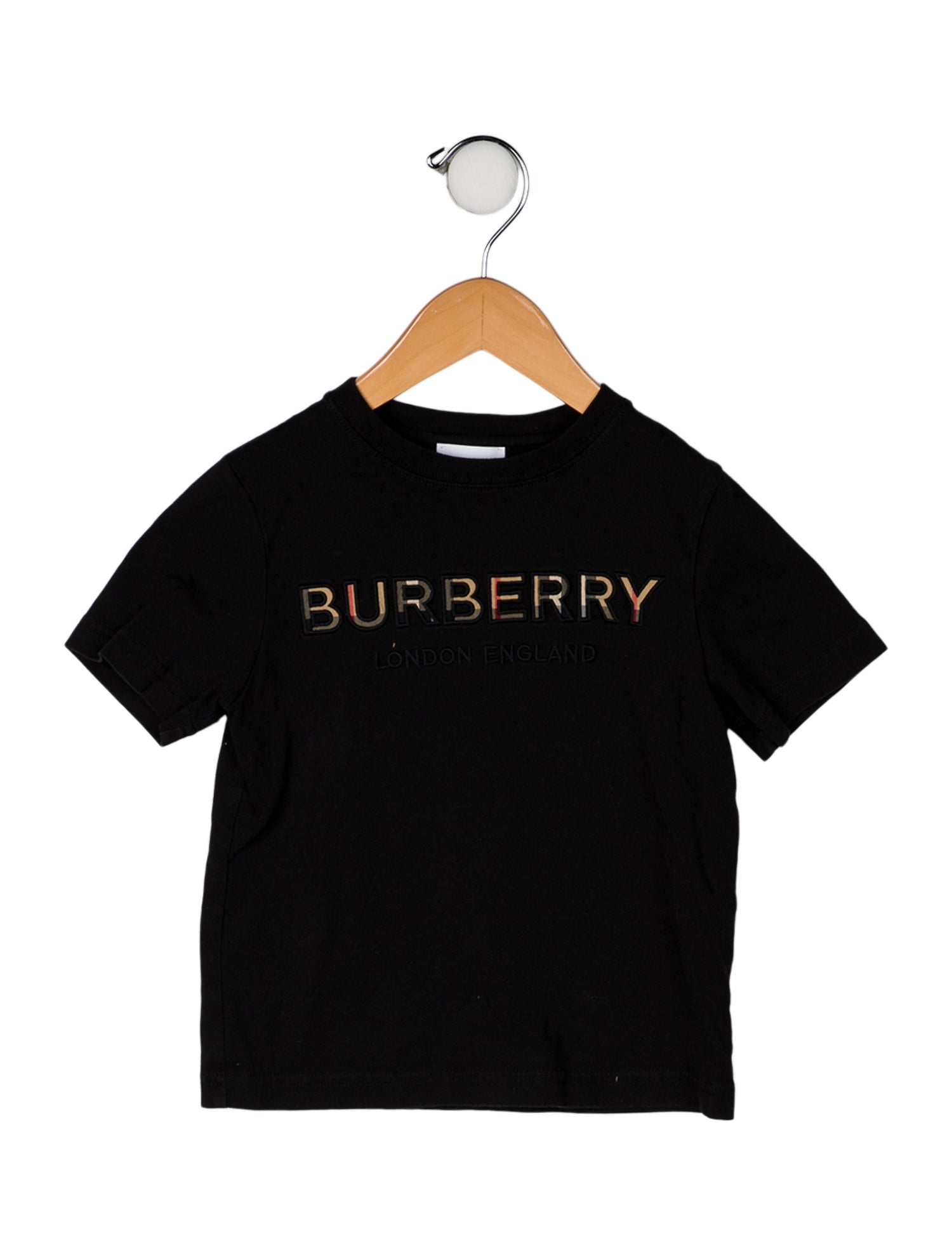 Burberry Toddler Boys' Logo Embroidered Short Sleeve T-Shirt
