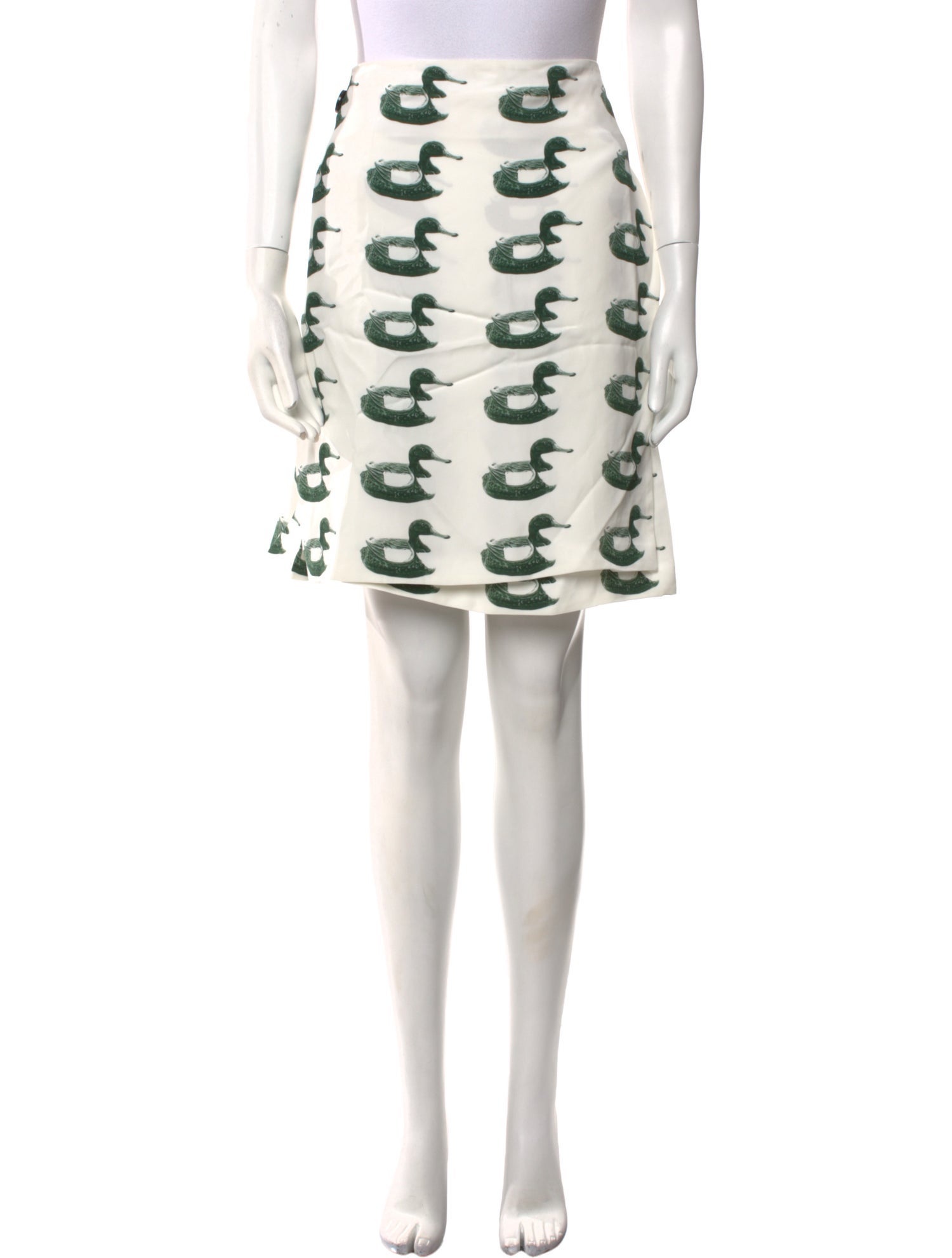 Burberry Printed Knee-Length Skirt w/ Tags