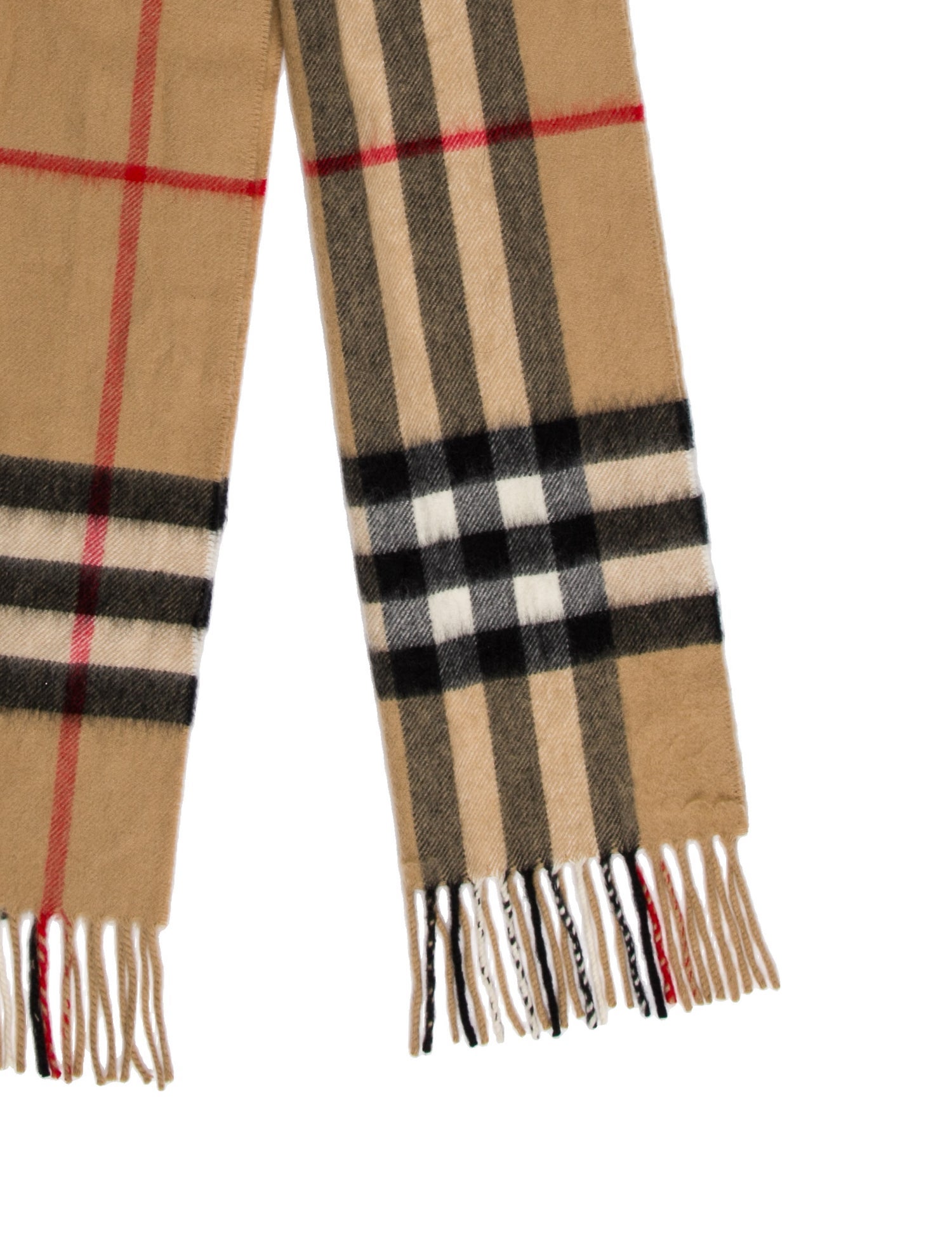 Burberry Cashmere Striped Scarf