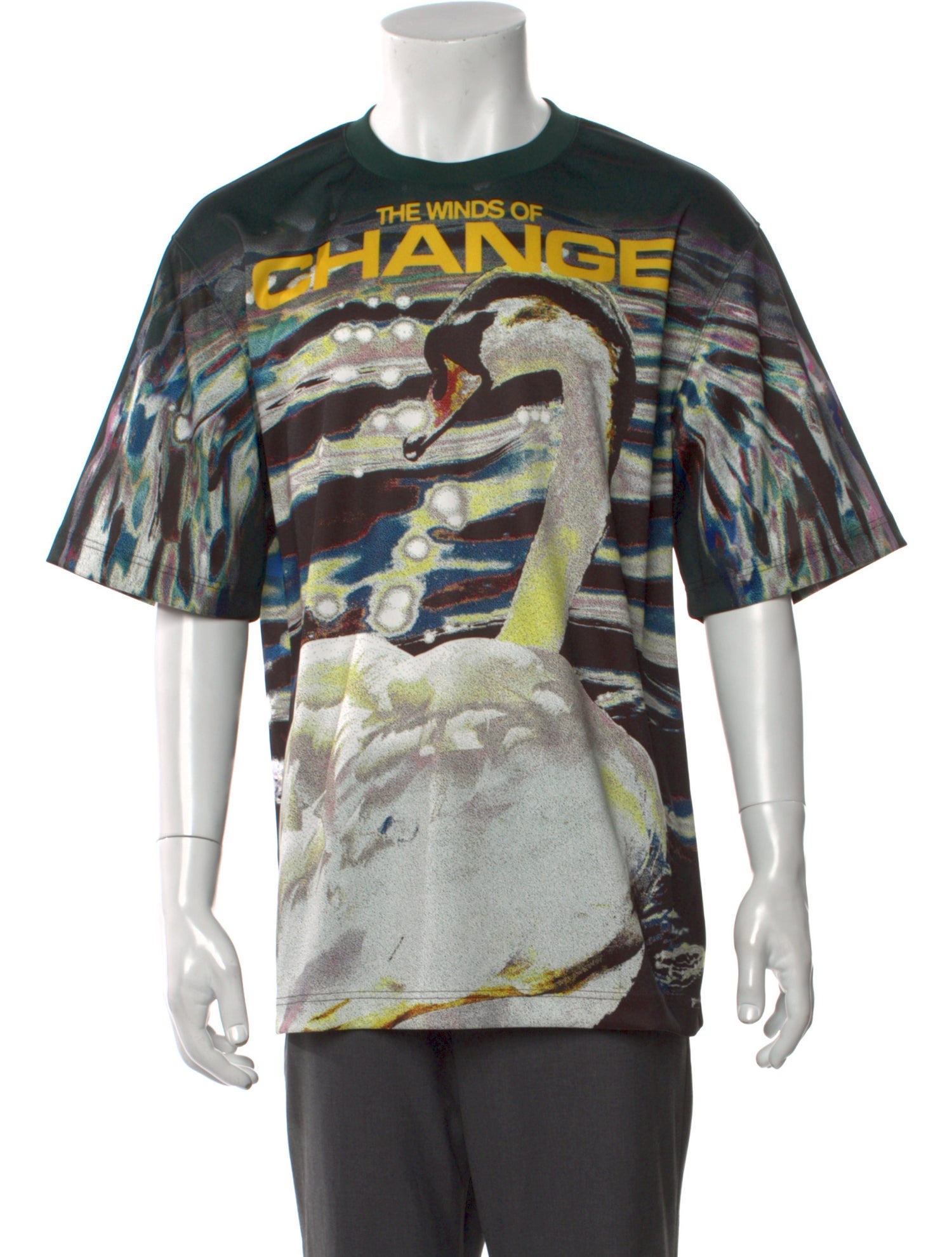 Burberry Graphic Print Crew Neck T-Shirt w/ Tags