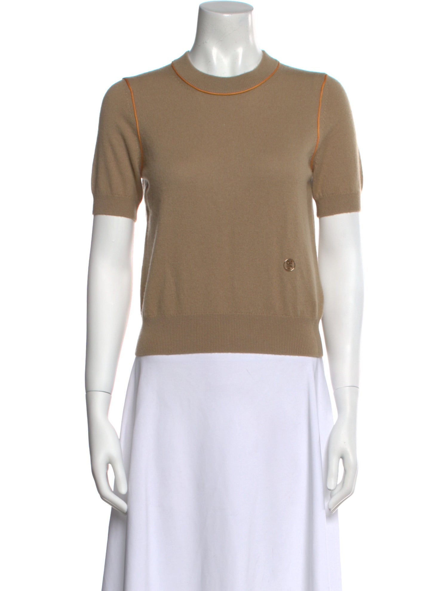 Burberry Cashmere Crew Neck Sweater w/ Tags