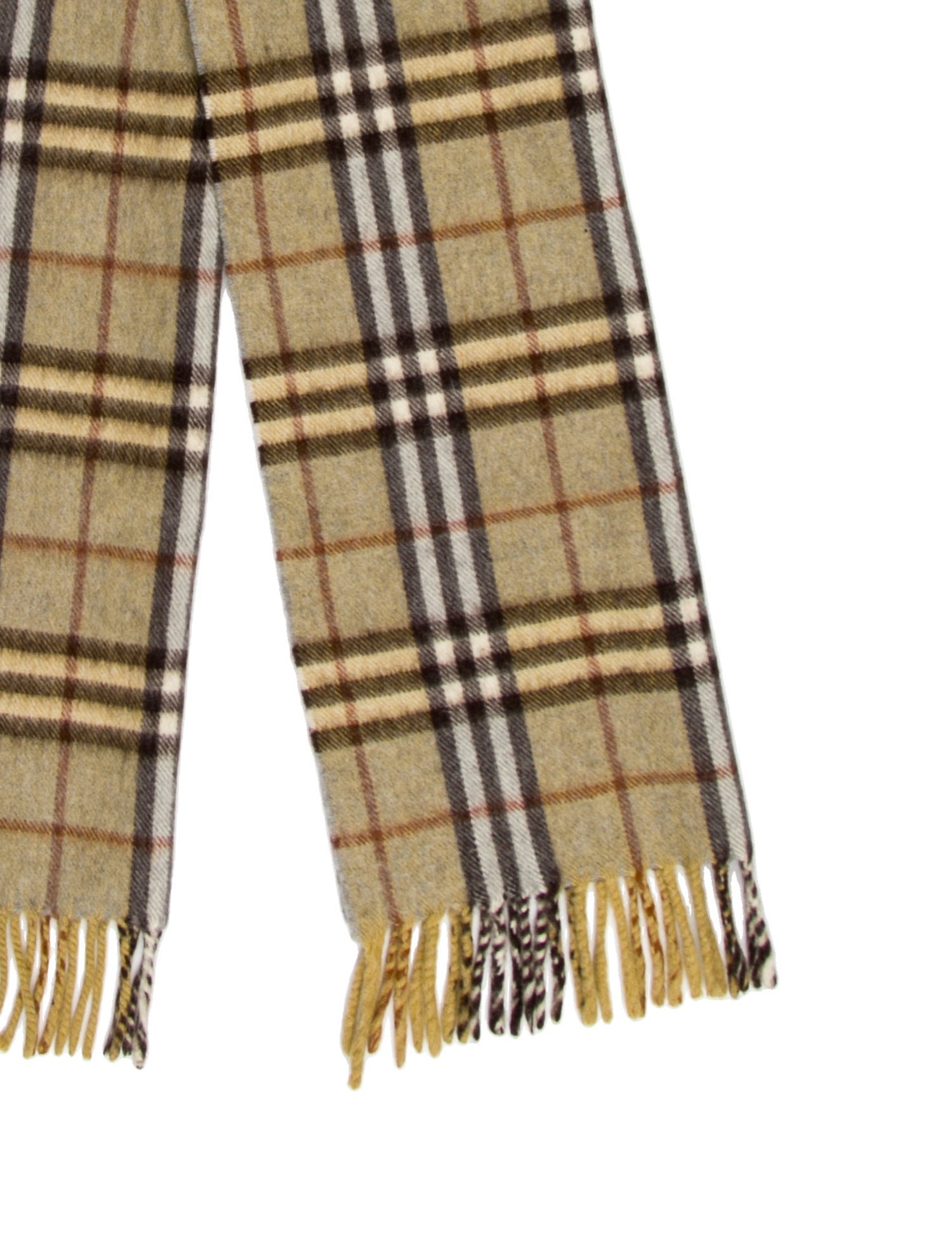 Burberry Lambswool Striped Scarf