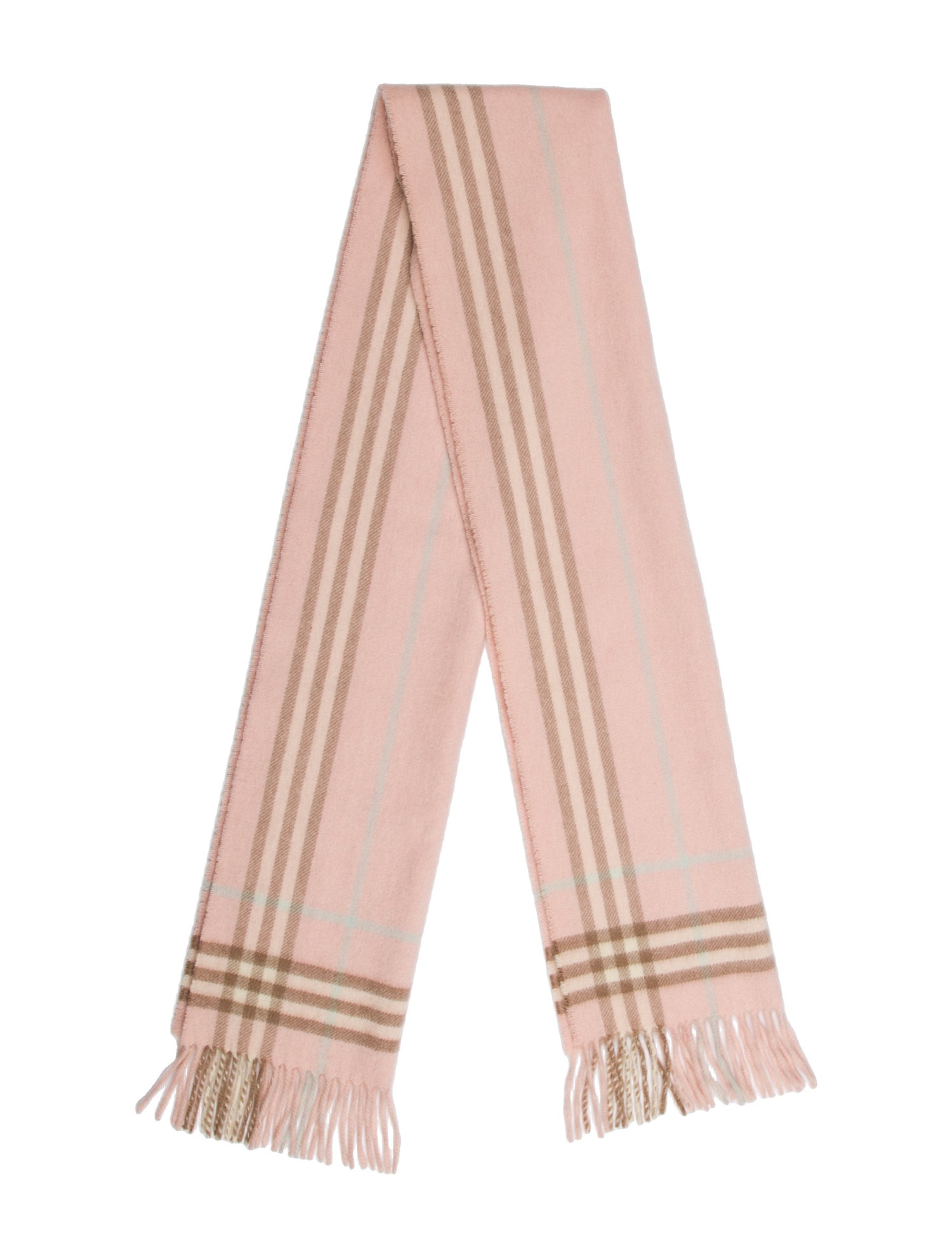 Burberry Cashmere TB Monogram Scarf