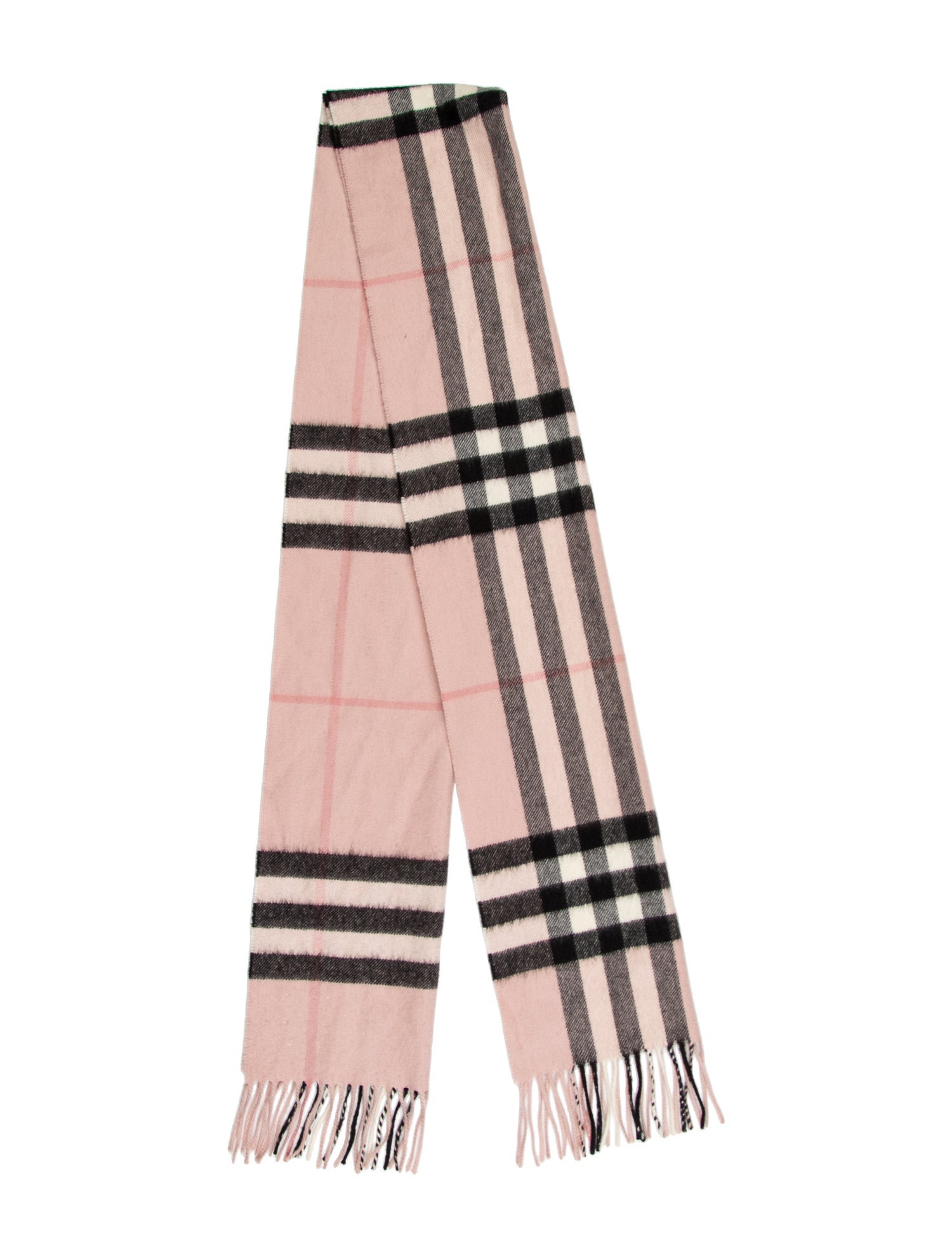 Burberry Cashmere Striped Scarf